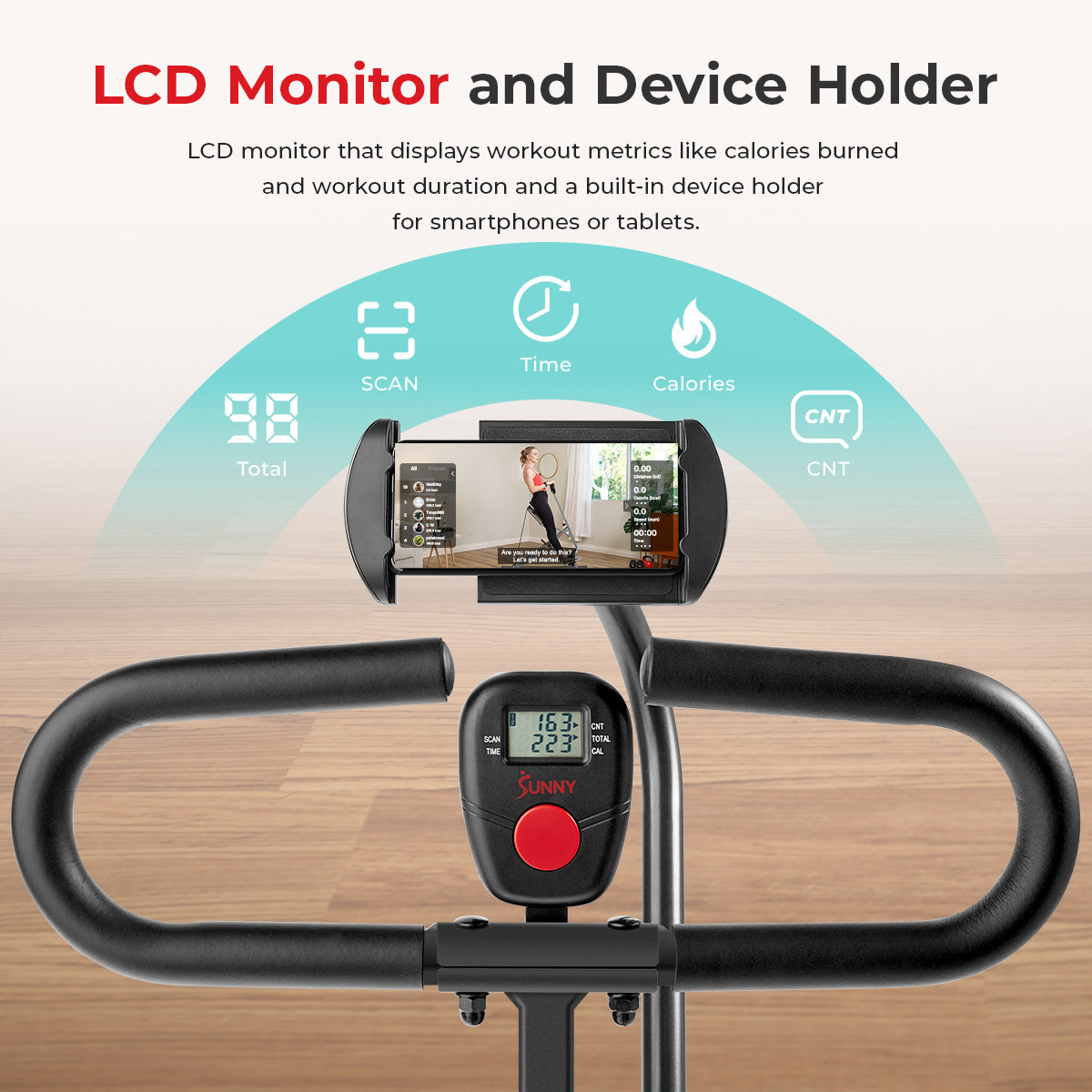  Smart Upright Row-N-Ride® Squat Assist Trainer Machine for Abs and Glute Workout、mySite、ghnorth