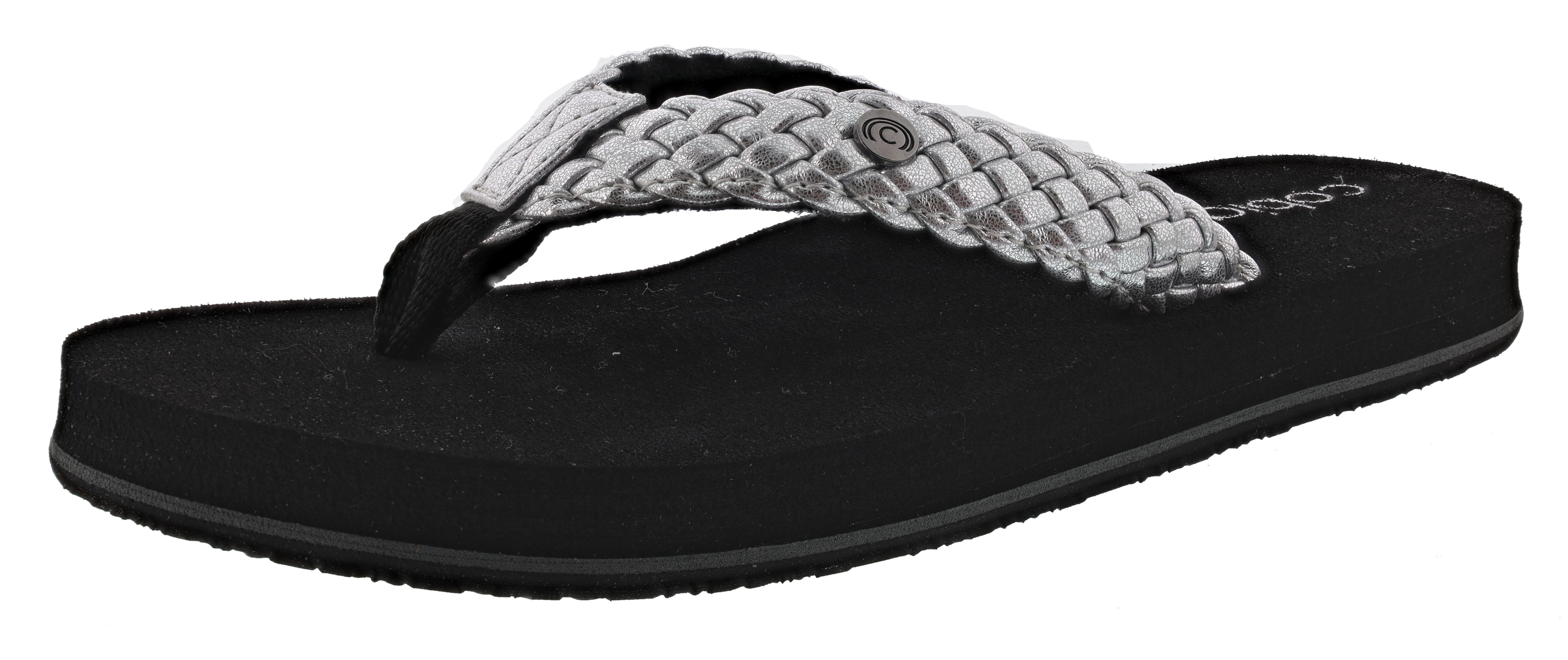 Cobian Women's Braided Bounce Cushioned Sandals、mySite、dreamappss