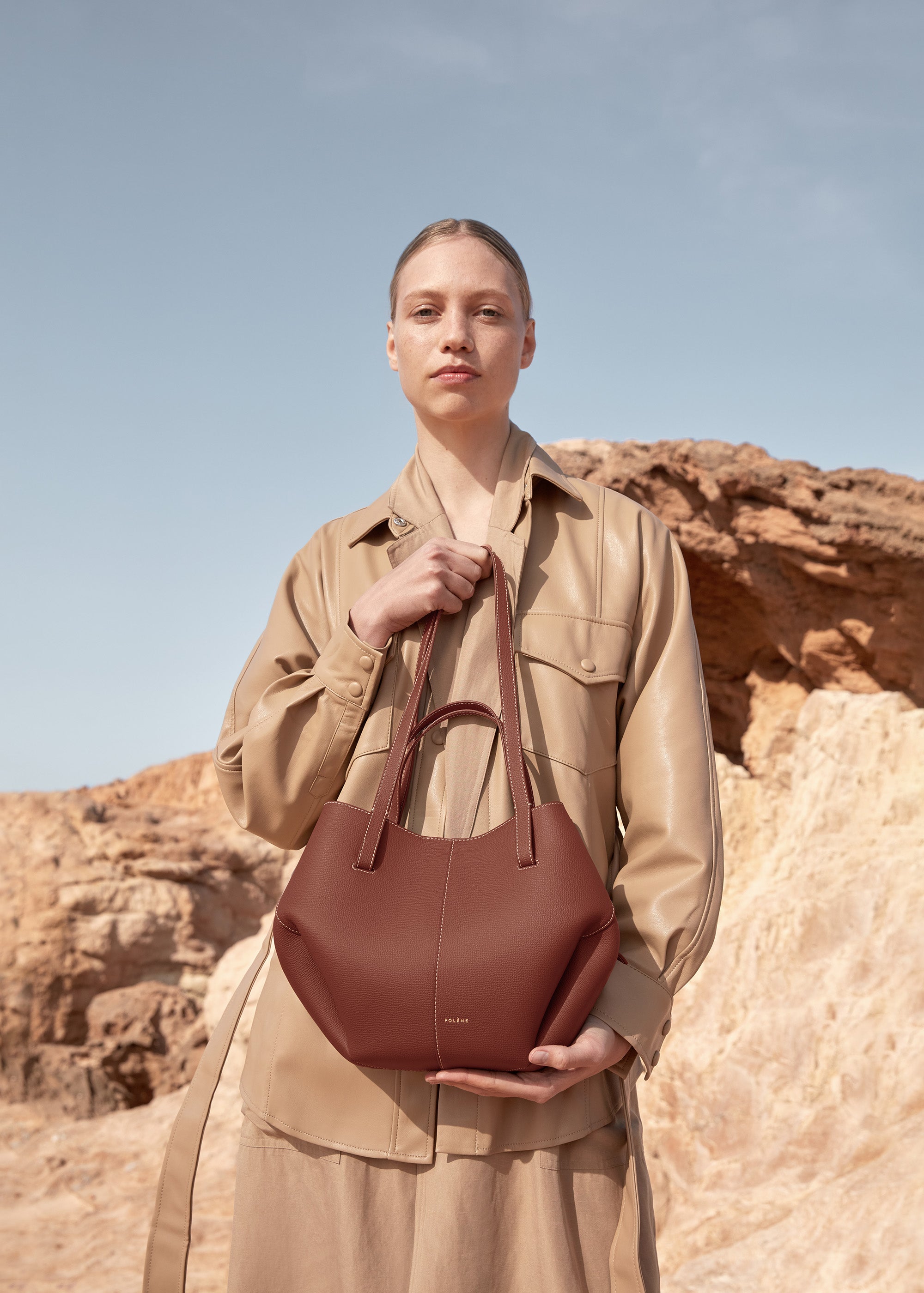 Cyme Mini - Cognac Grain茅、mySite、camillekostekn