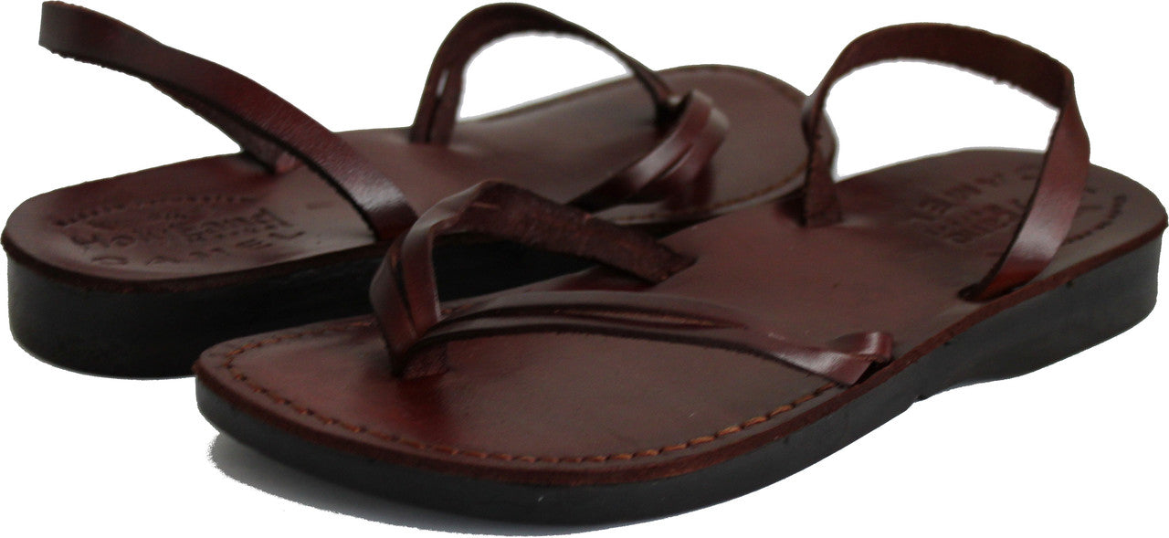  Holy Land Market Men/Women Biblical Jesus Leather Sandals/Slides From Jerusalem (Elizabeth Style)、mySite、elrpsem3k
