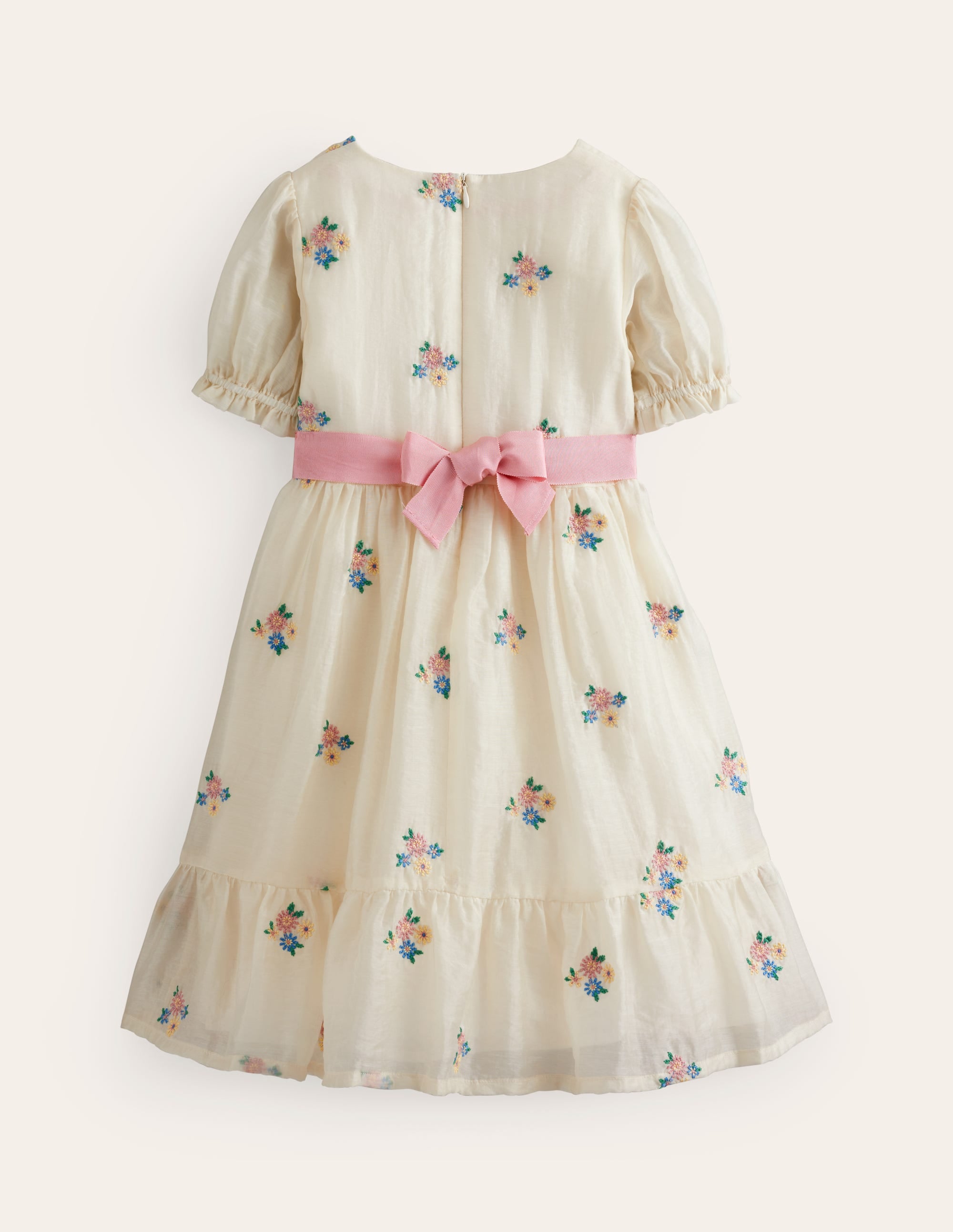  Flutter Organza Dress-Ivory Floral、mySite、ashleygrahame