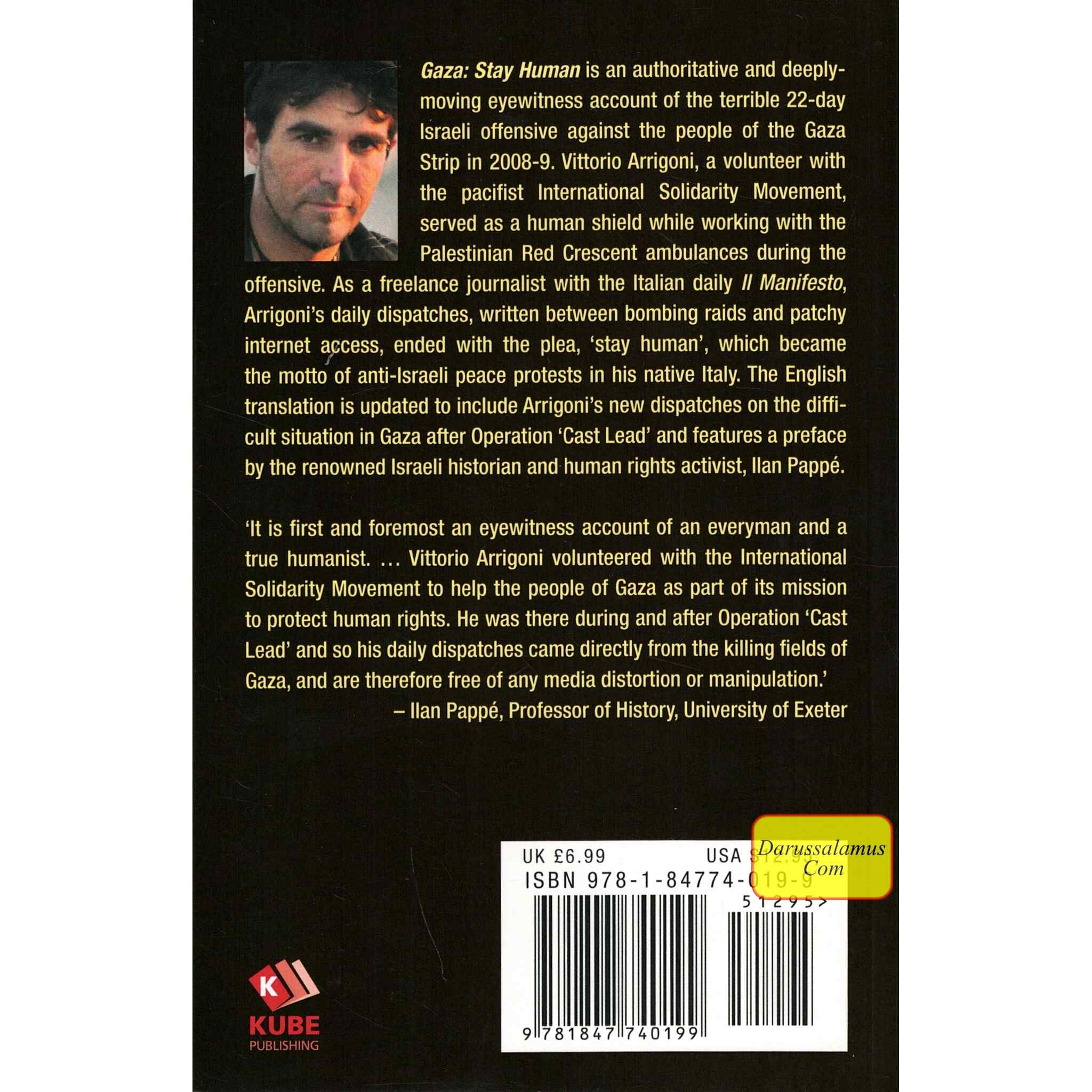 Gaza: Stay Human by Vittorio Arrigoni、mySite、topwebapps
