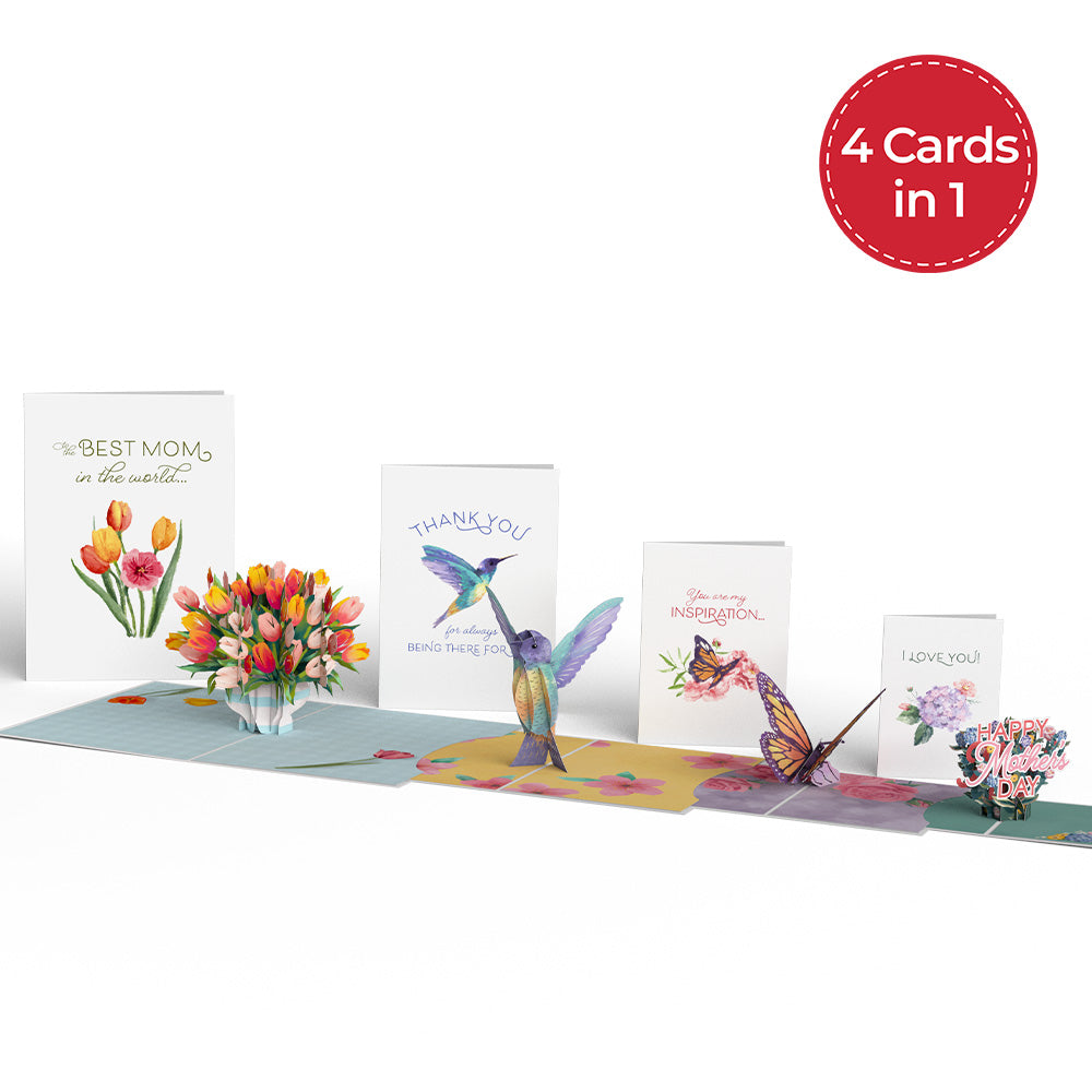 Mother’s Day Garden 4-in-1 Nesting Card、mySite、solidvoid