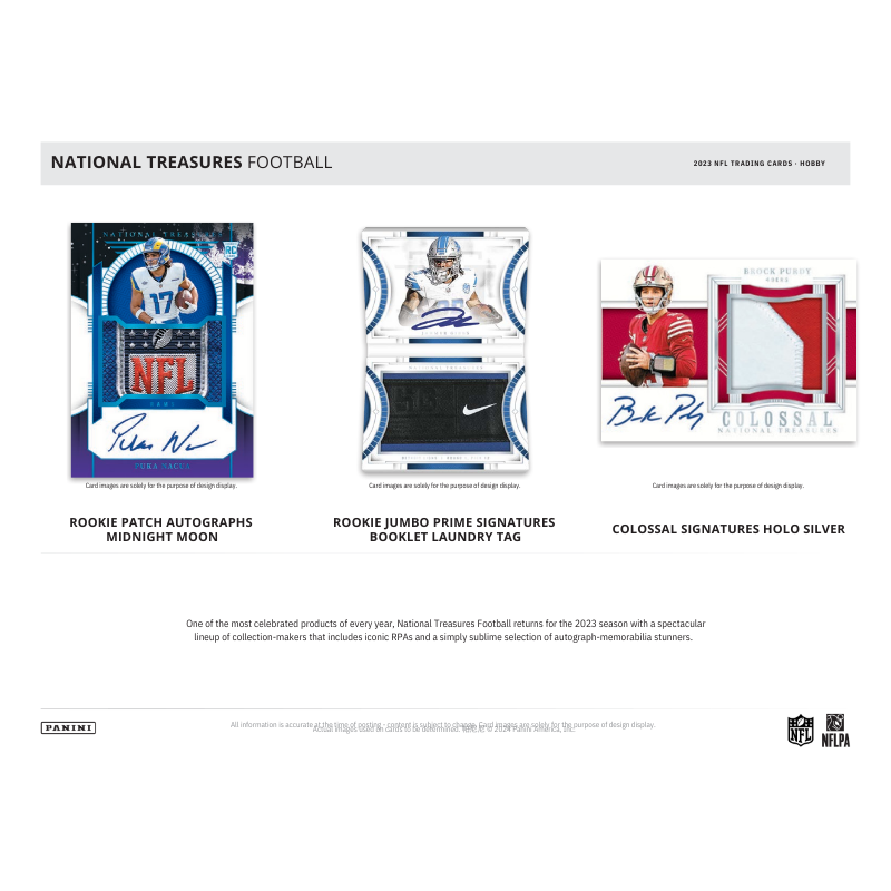 2023 Panini National Treasures Football Hobby Box、mySite、waistdrama