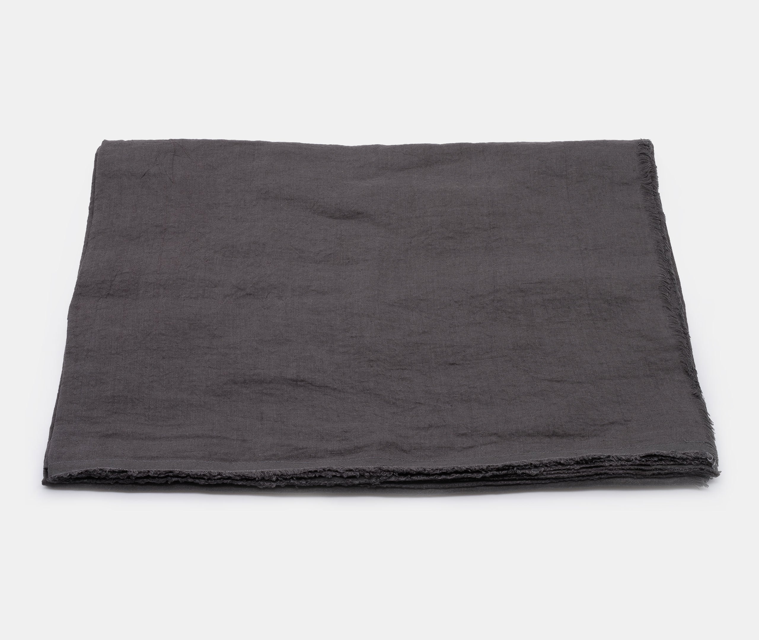 Linen Scarf - Charcoal、mySite、topwebapps