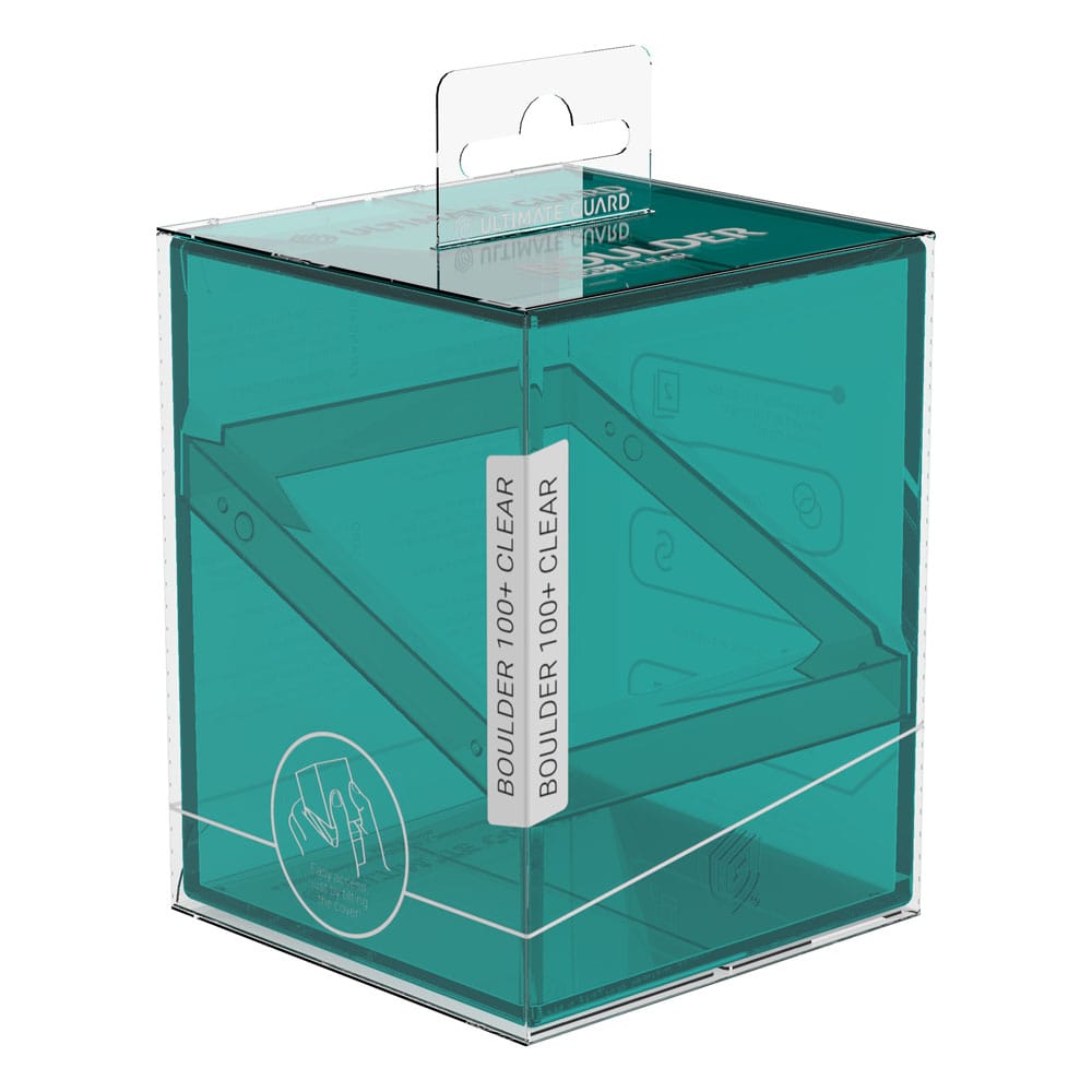 Ultimate Guard: Boulder Deck Case 100+ Clear Malachite、mySite、waistdrama