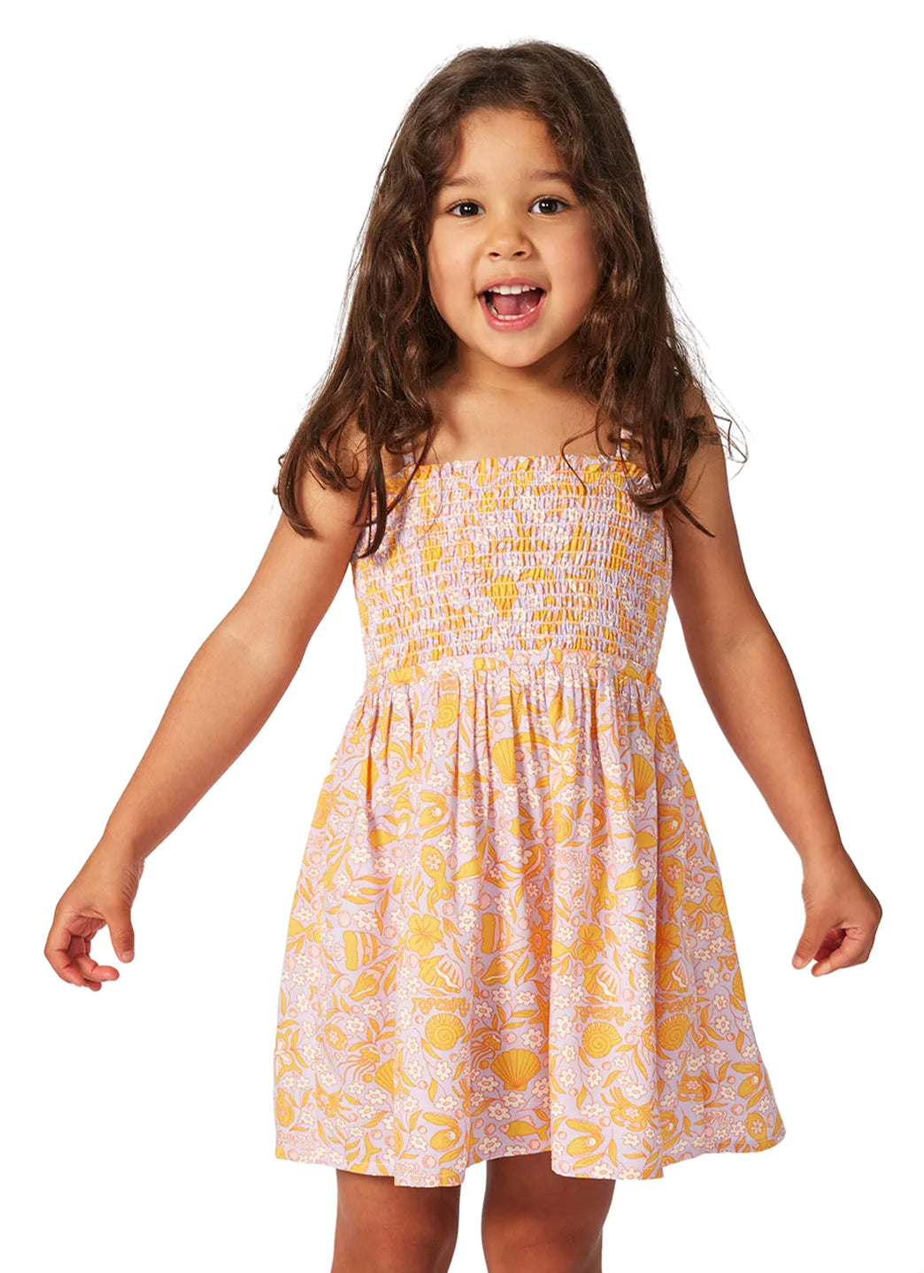 Rip Curl Girls' Rainbow Tide Woven Dress (Toddler, Little Kid)、mySite、noshort