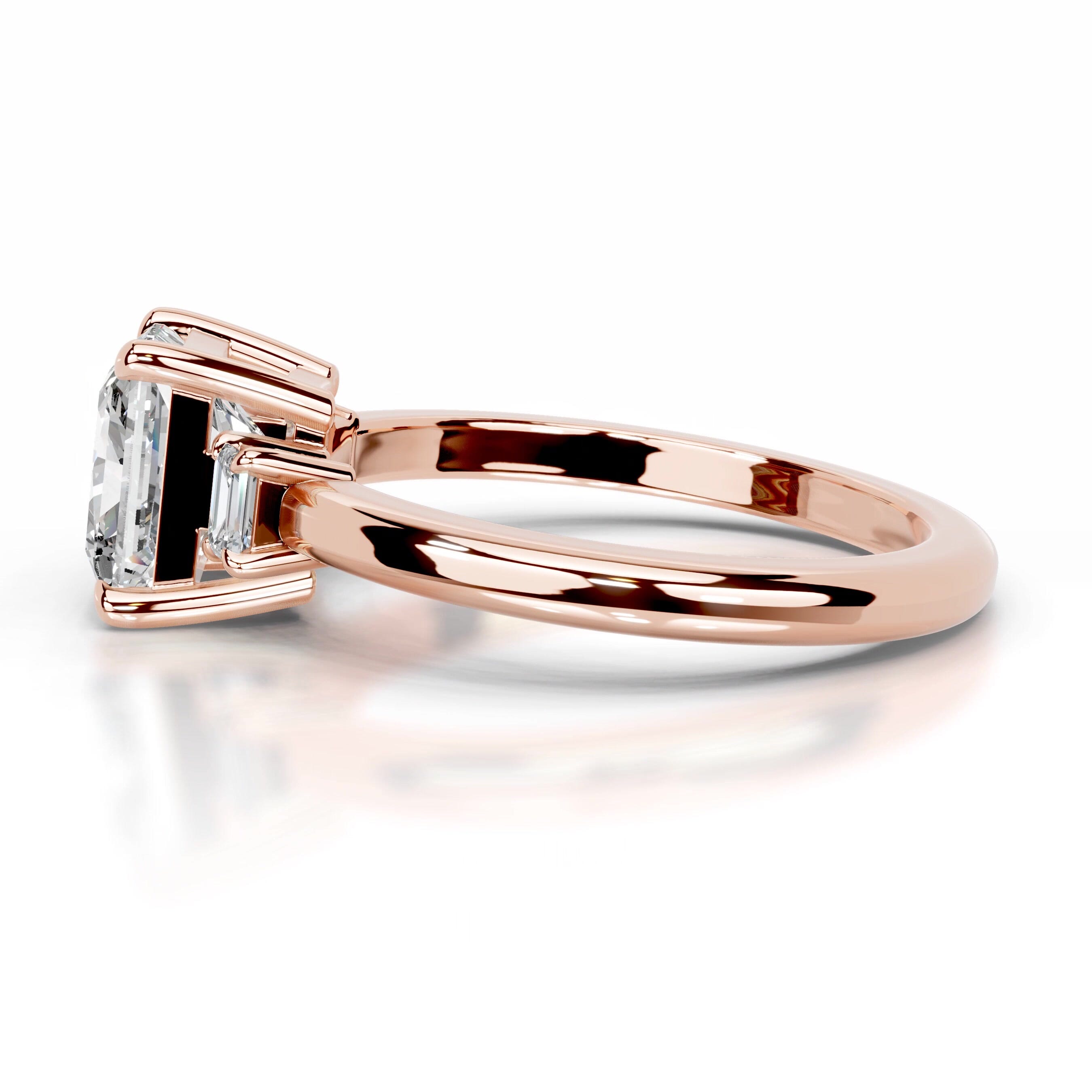 Luz Diamond Engagement Ring - 14K Rose Gold、mySite、hinf8tx79