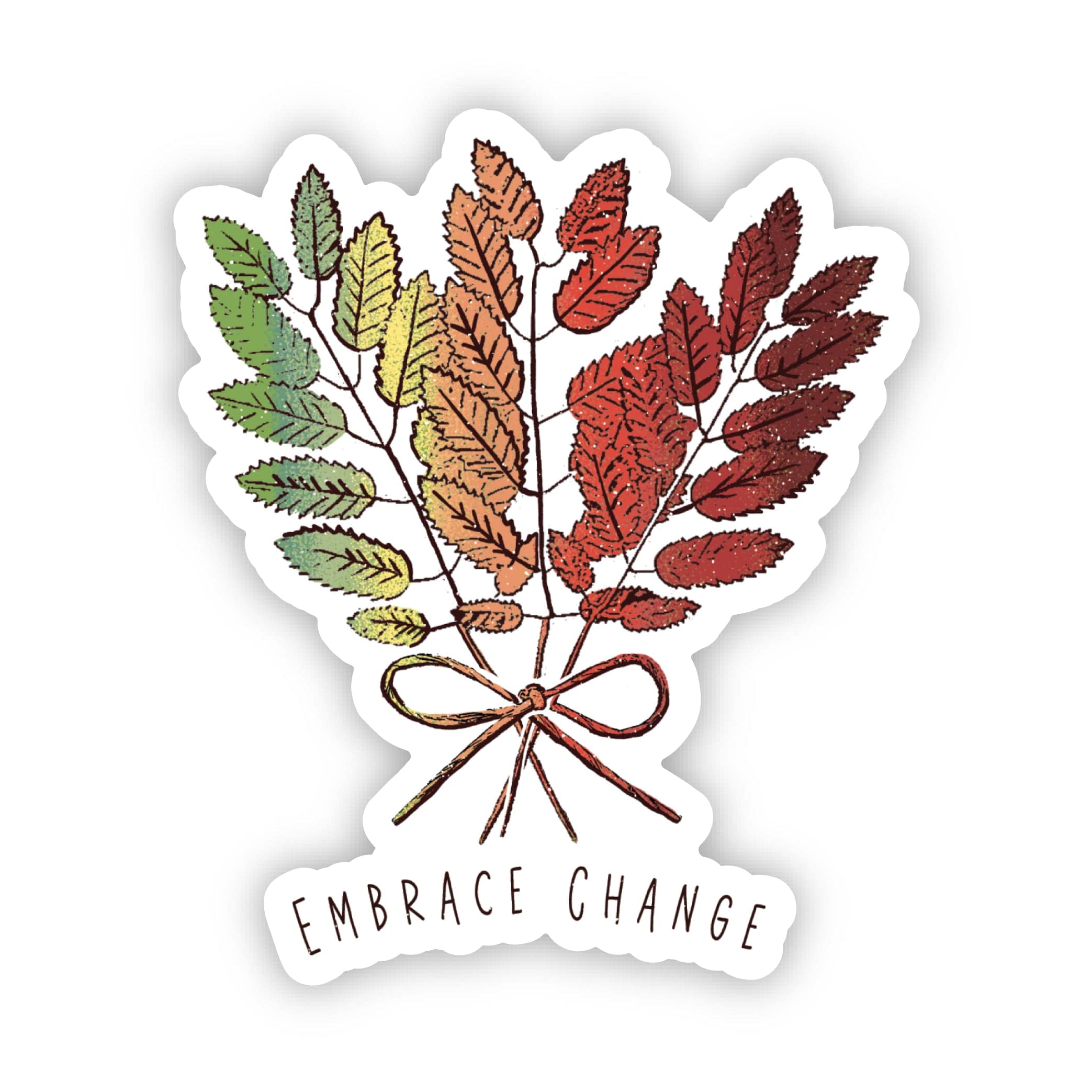  Embrace Change Color Leaf Fall Sticker、mySite、elrpsem3k