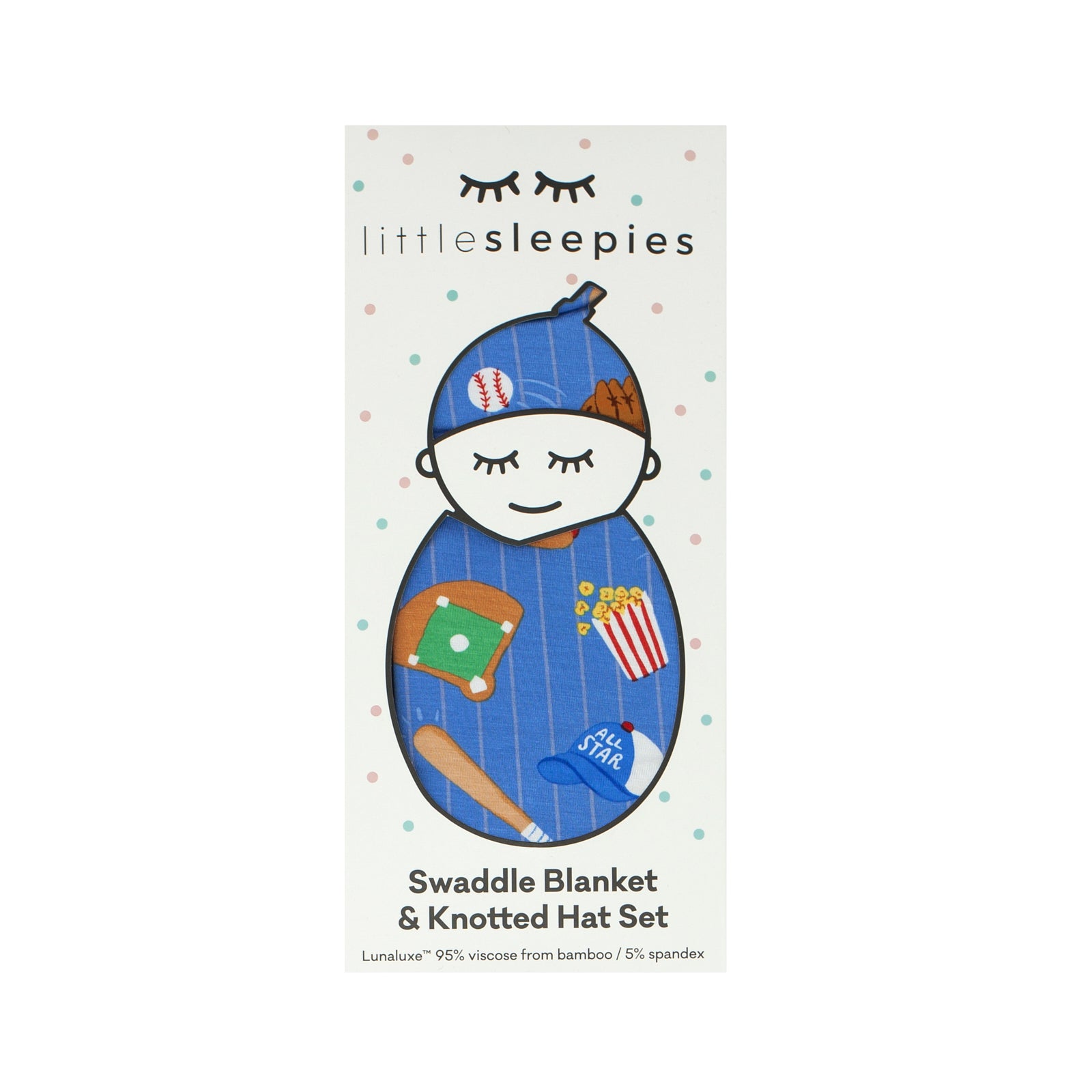  Blue All Stars Swaddle & Hat Set、mySite、layawaytickets
