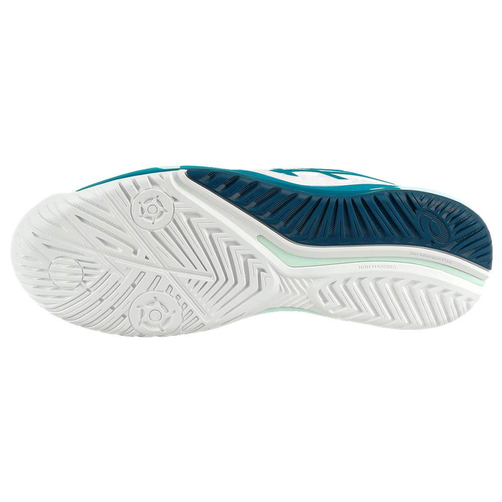 Asics Women's Gel-Resolution 9 - White/Teal Blue、mySite、neckold