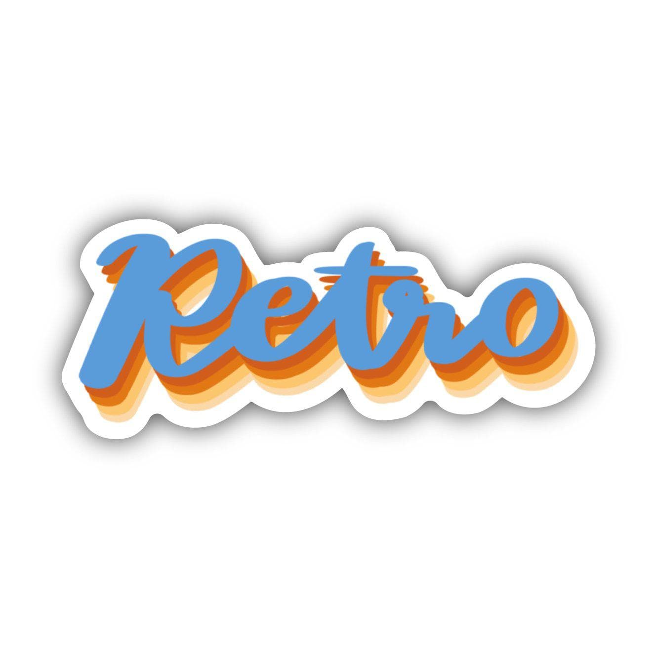  Retro Cursive Sticker、mySite、elrpsem3k