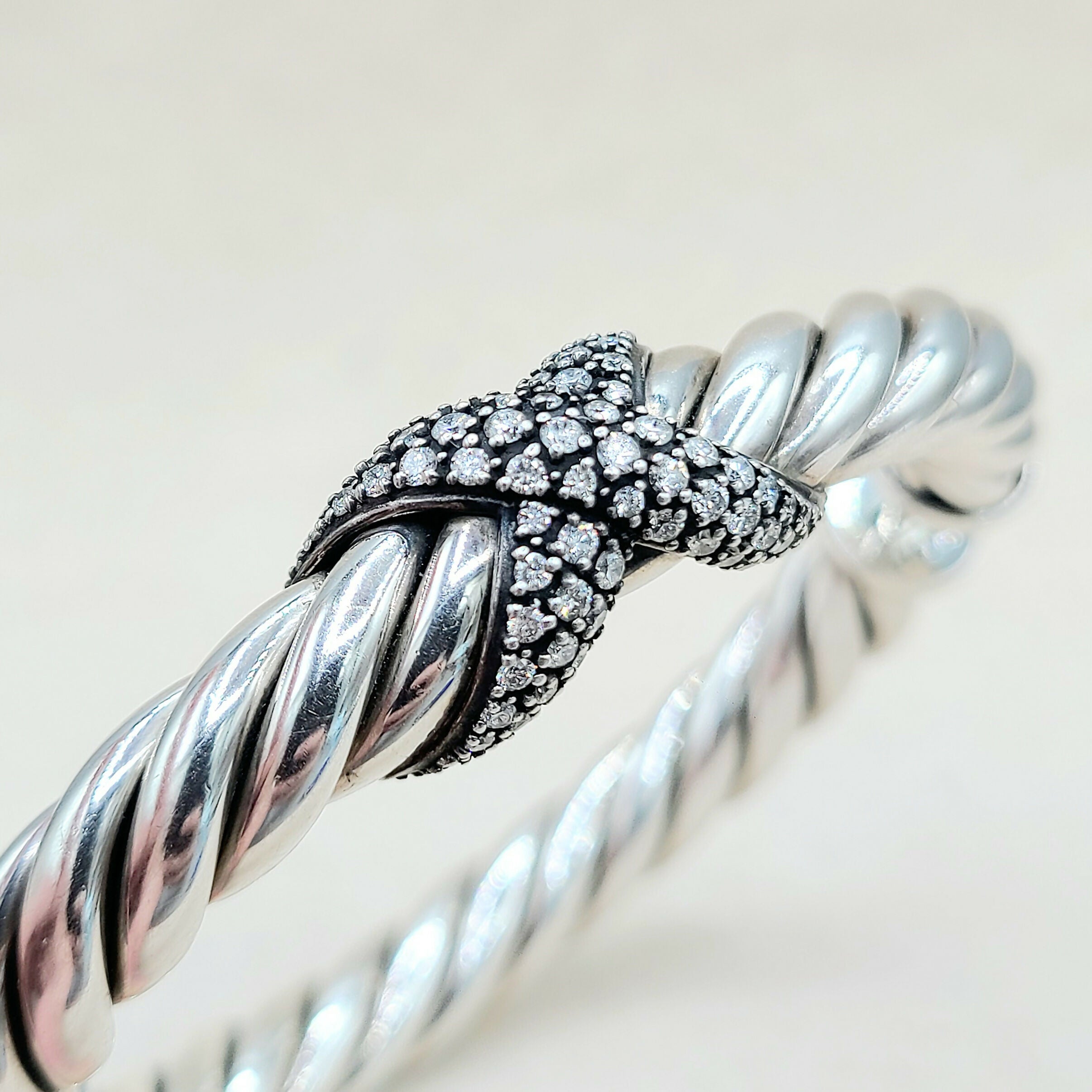 David Yurman Starlight Cable Bracelet Diamond X Vintage、mySite、hinf8tx79