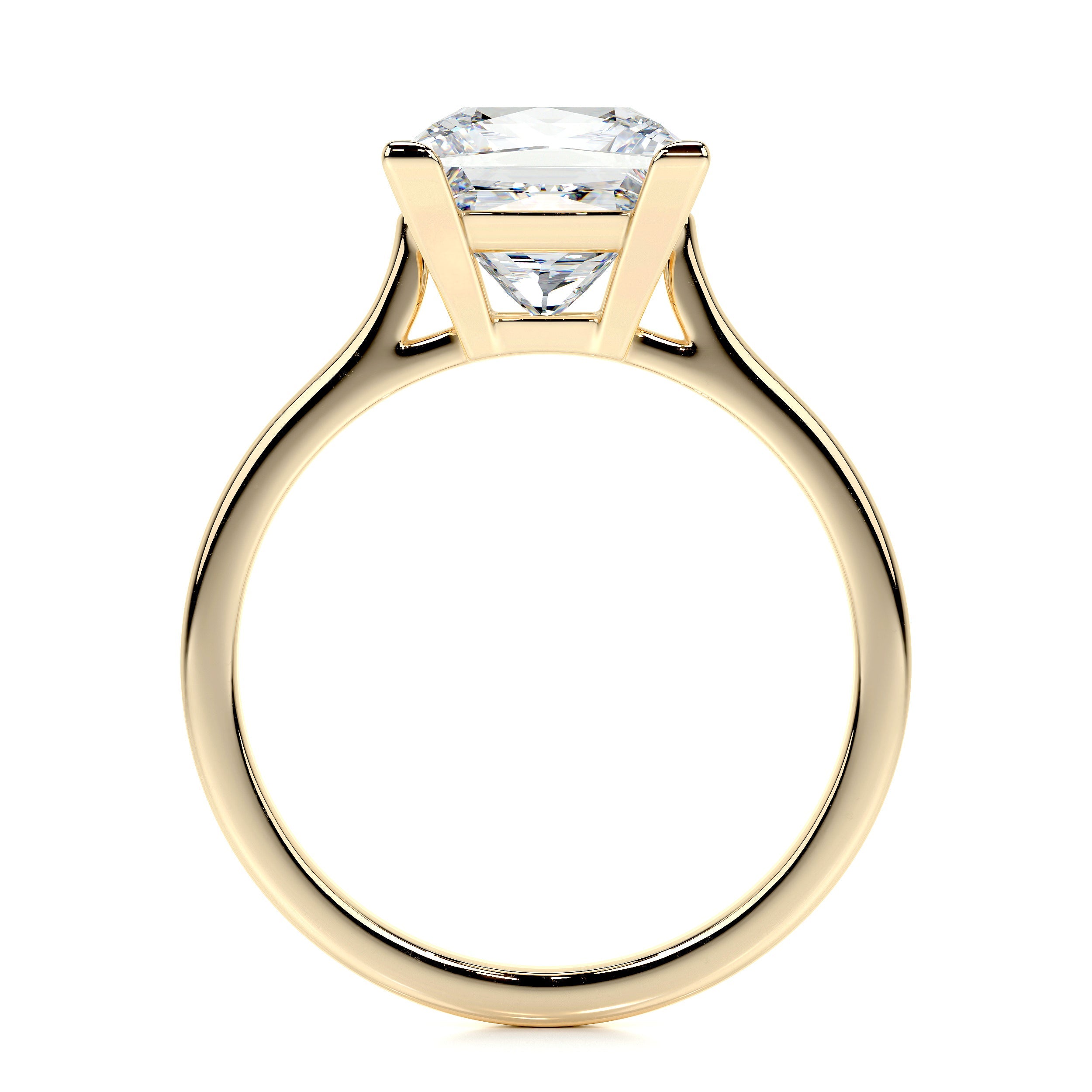 Ella Lab Grown Diamond Ring -18K Yellow Gold、mySite、hinf8tx79
