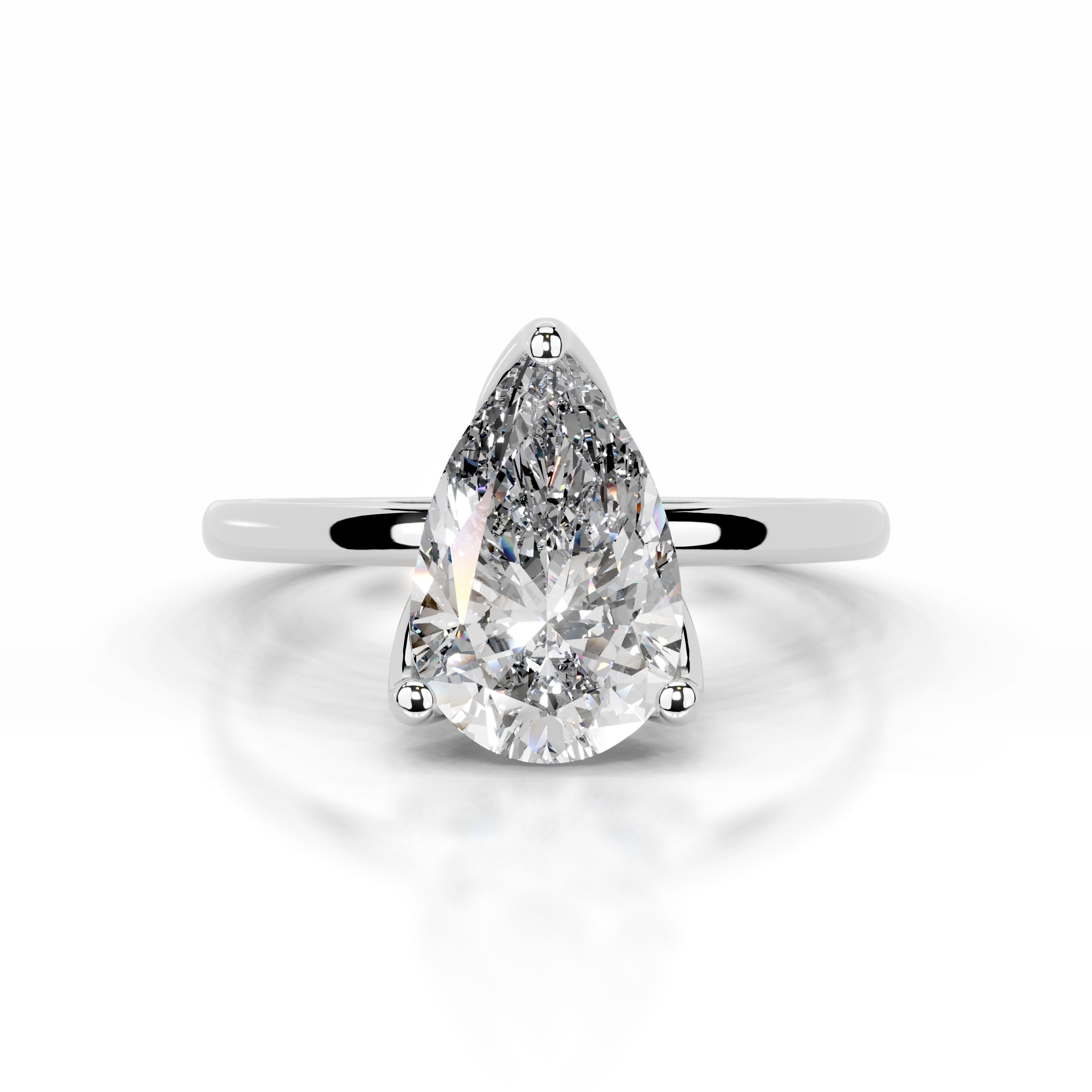Phoenix Diamond Engagement Ring - 18K White Gold、mySite、hinf8tx79