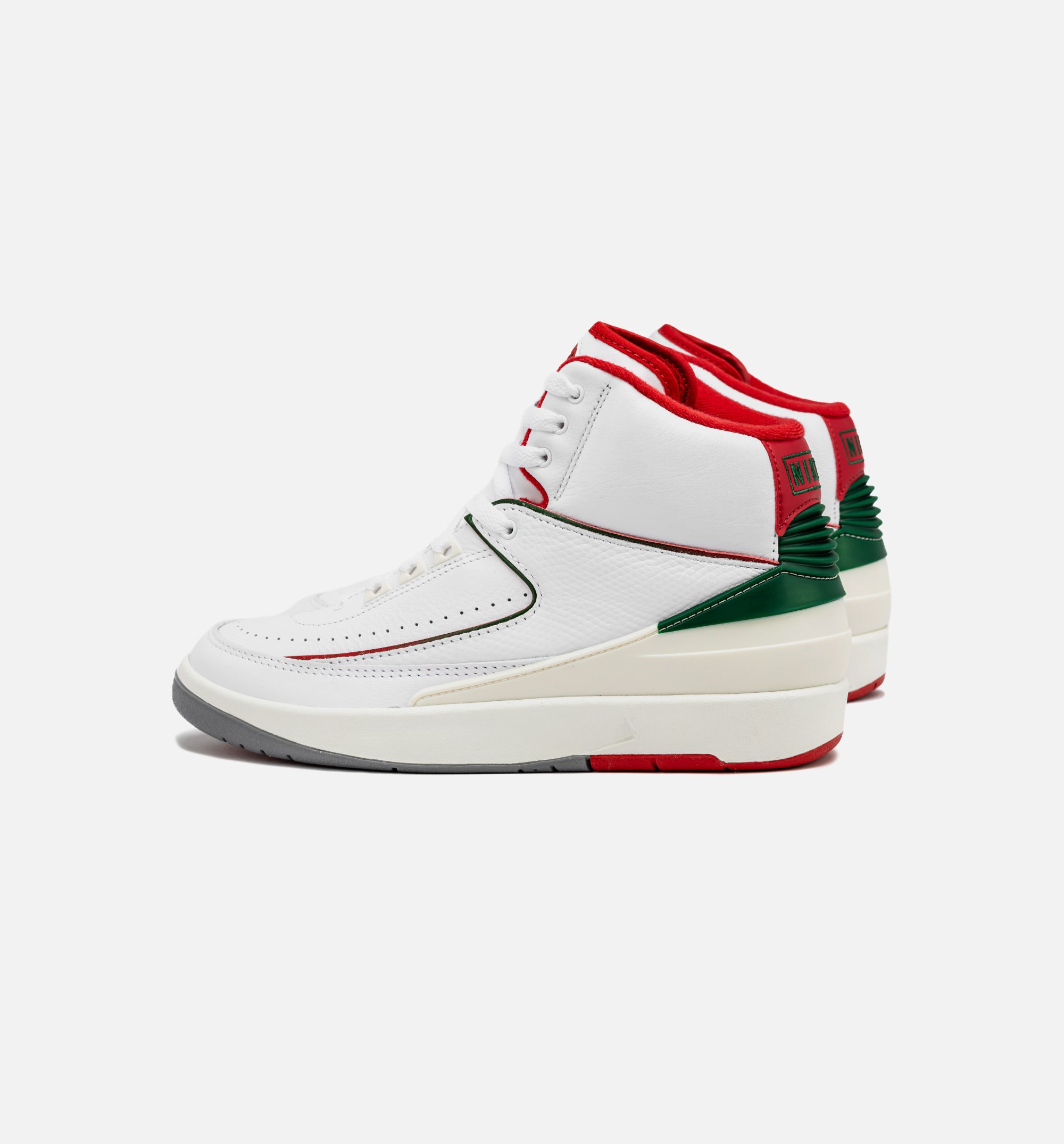 Air Jordan 2 Retro Italy Mens Lifestyle Shoe - White/Fire Red、mySite、dreamappss