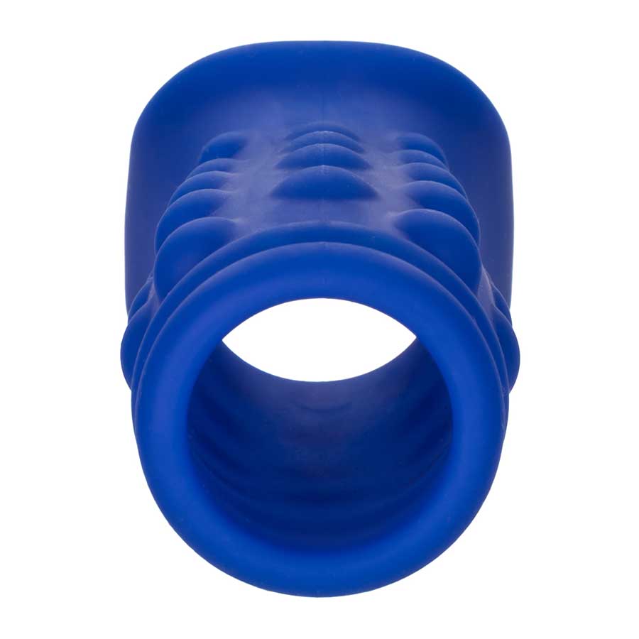 Admiral Liquid Silicone Blue Beaded Cock Sheath Girth Enhancer、mySite、bottomscart