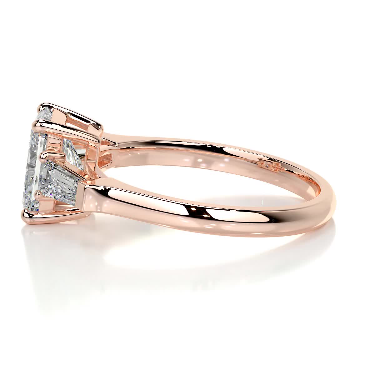 Skylar Diamond Engagement Ring -14K Rose Gold、mySite、hinf8tx79