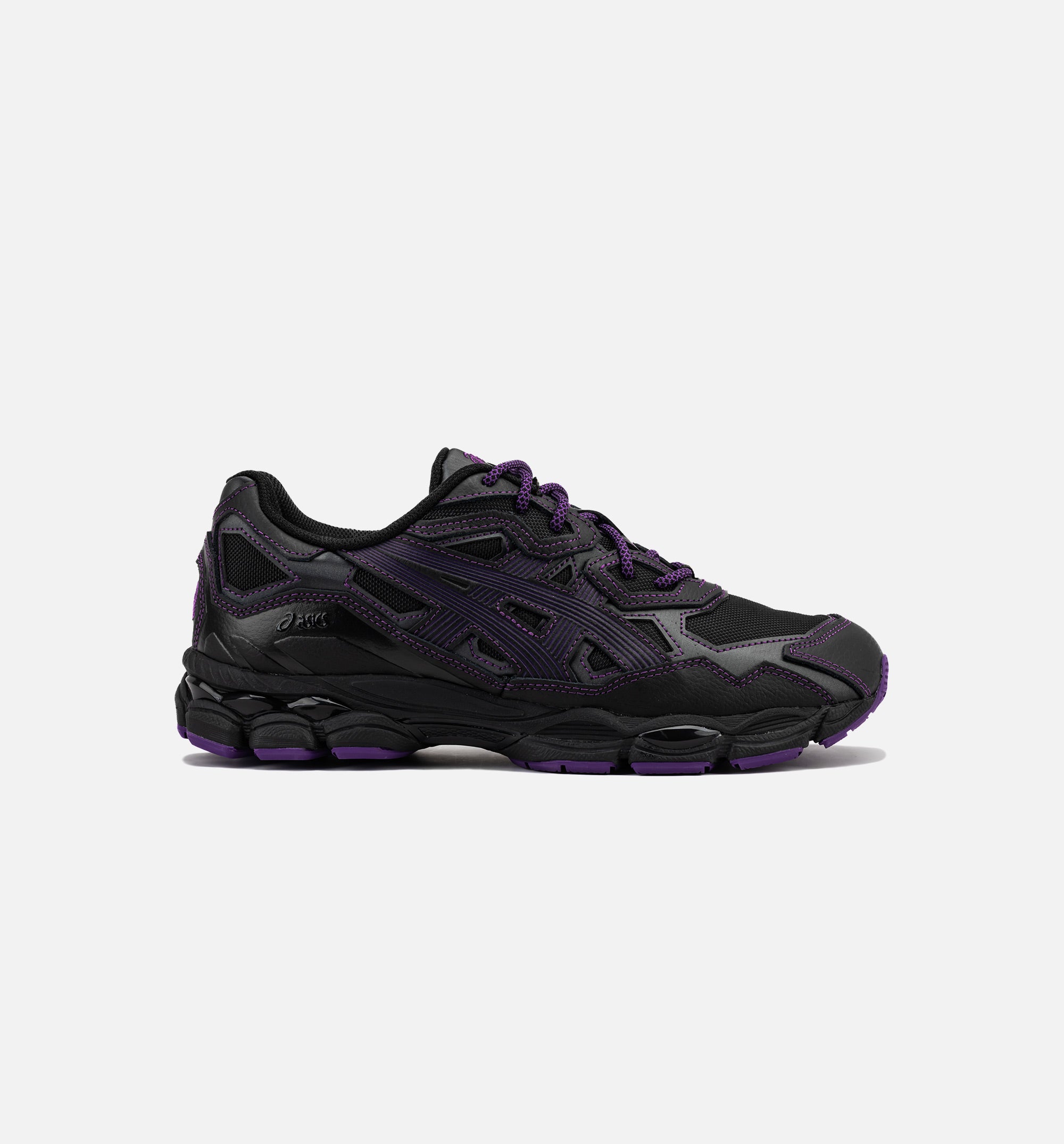 Needles Gel NYC Mens Running Shoe - Black/Purple、mySite、dreamappss
