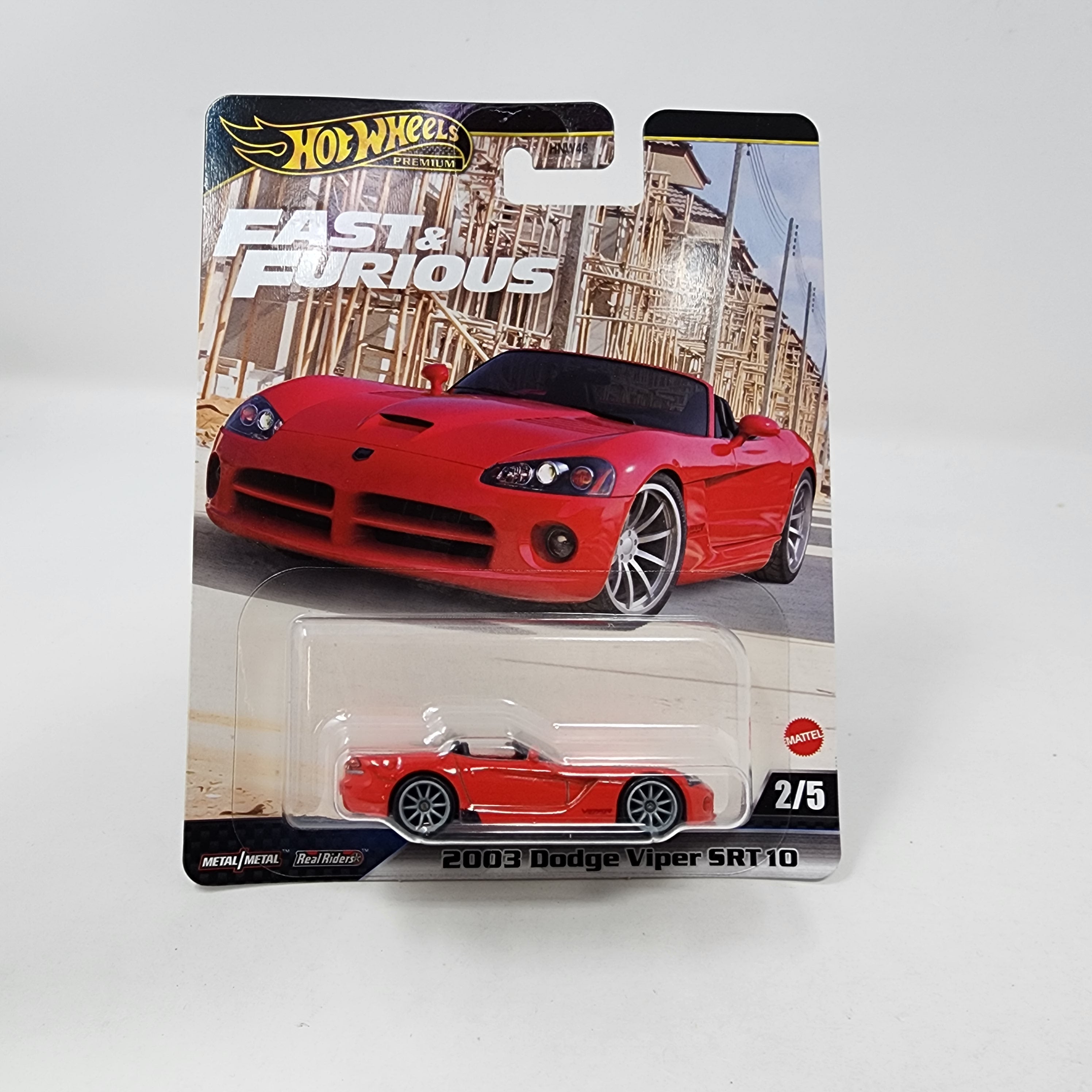 2003 Dodge Viper SRT10 #2/5 * 2024 Hot Wheels Fast & Furious、mySite、hgirdovlk