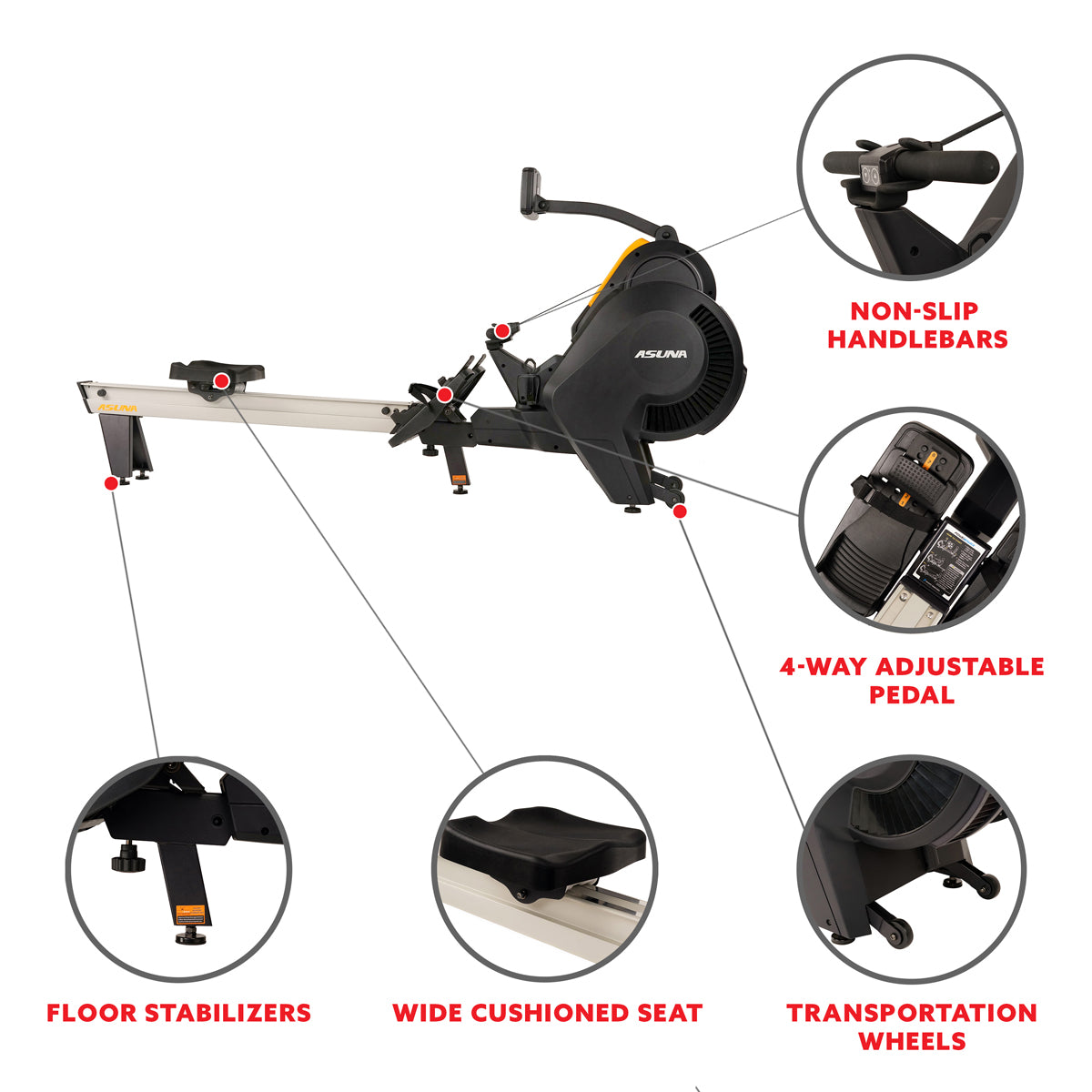  Windmill Air Magnetic Rower、mySite、ghnorth