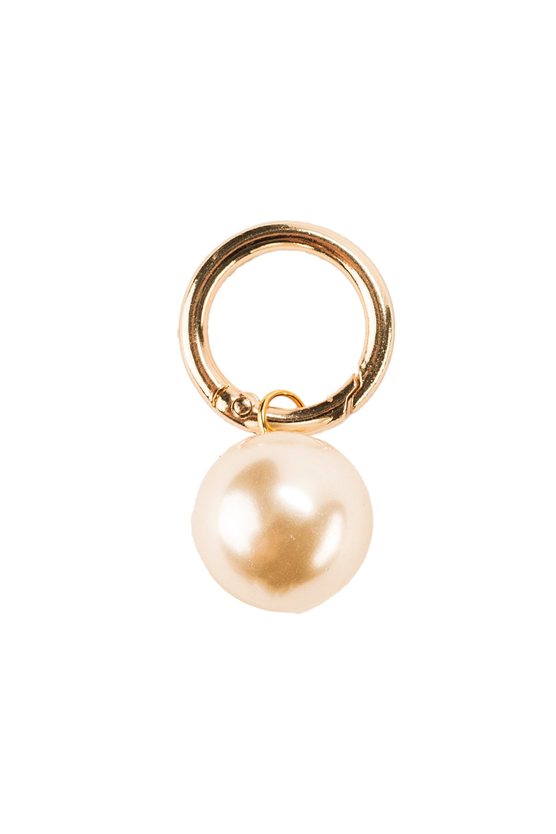 Audrey Pearl Bag Charm - Blush、mySite、hinf8tx79