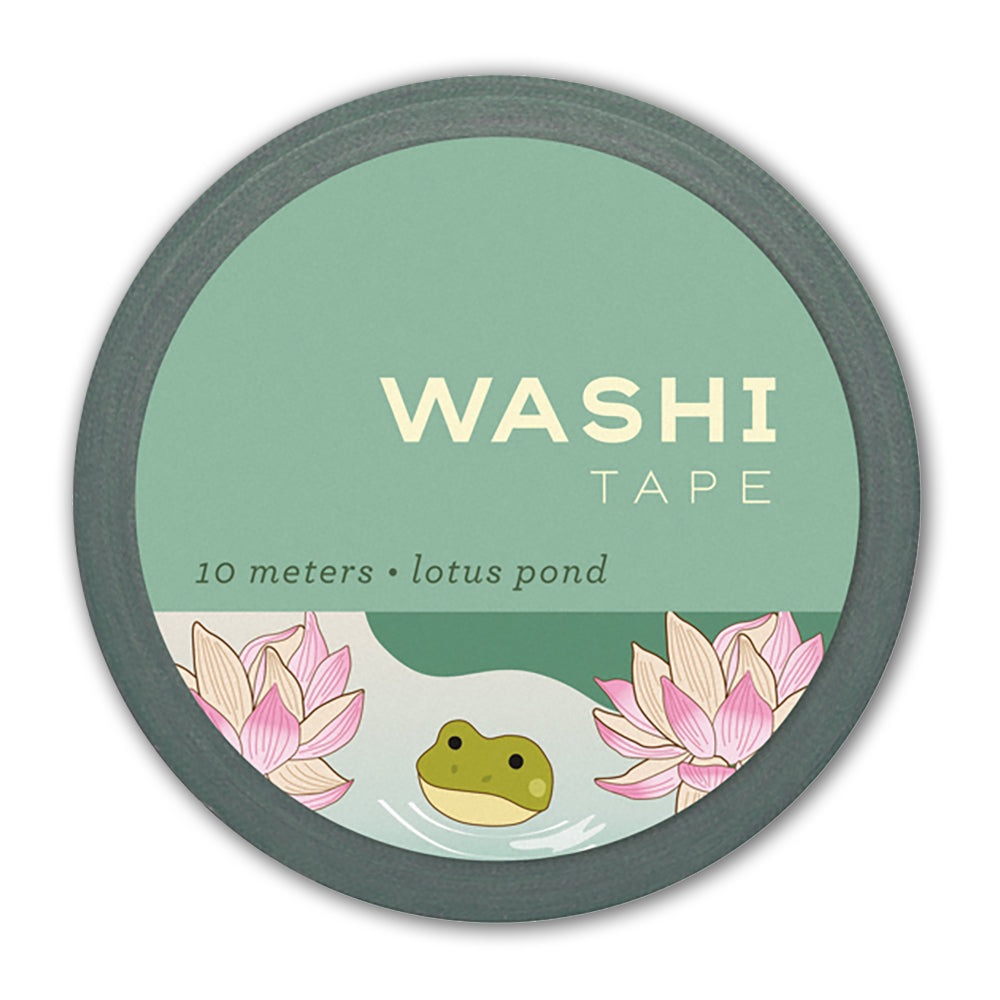  Lotus Pond Washi Tape、mySite、ghnorth