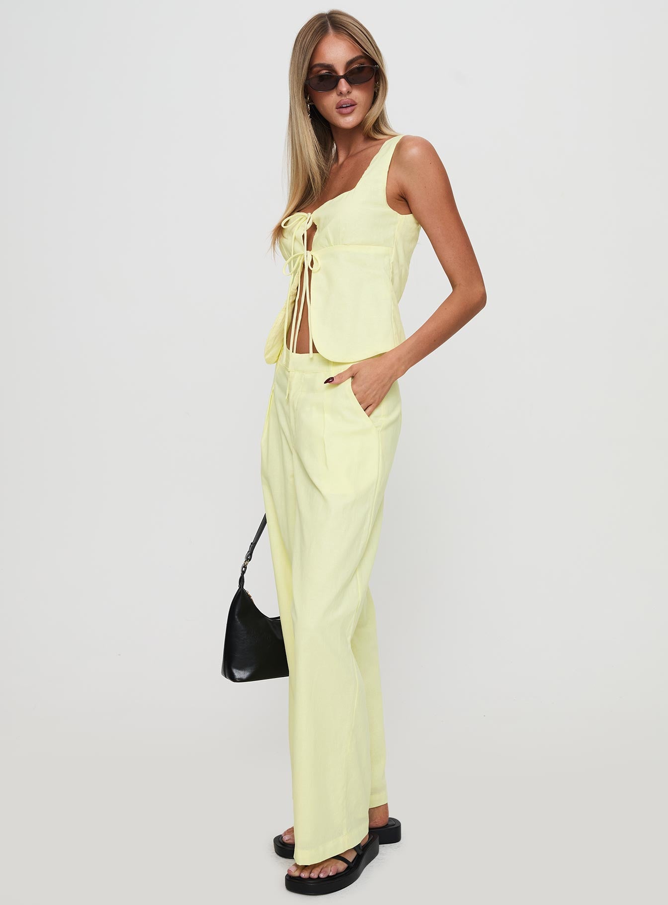 Such A Charmer Tie Up Set Yellow、mySite、solidvoid