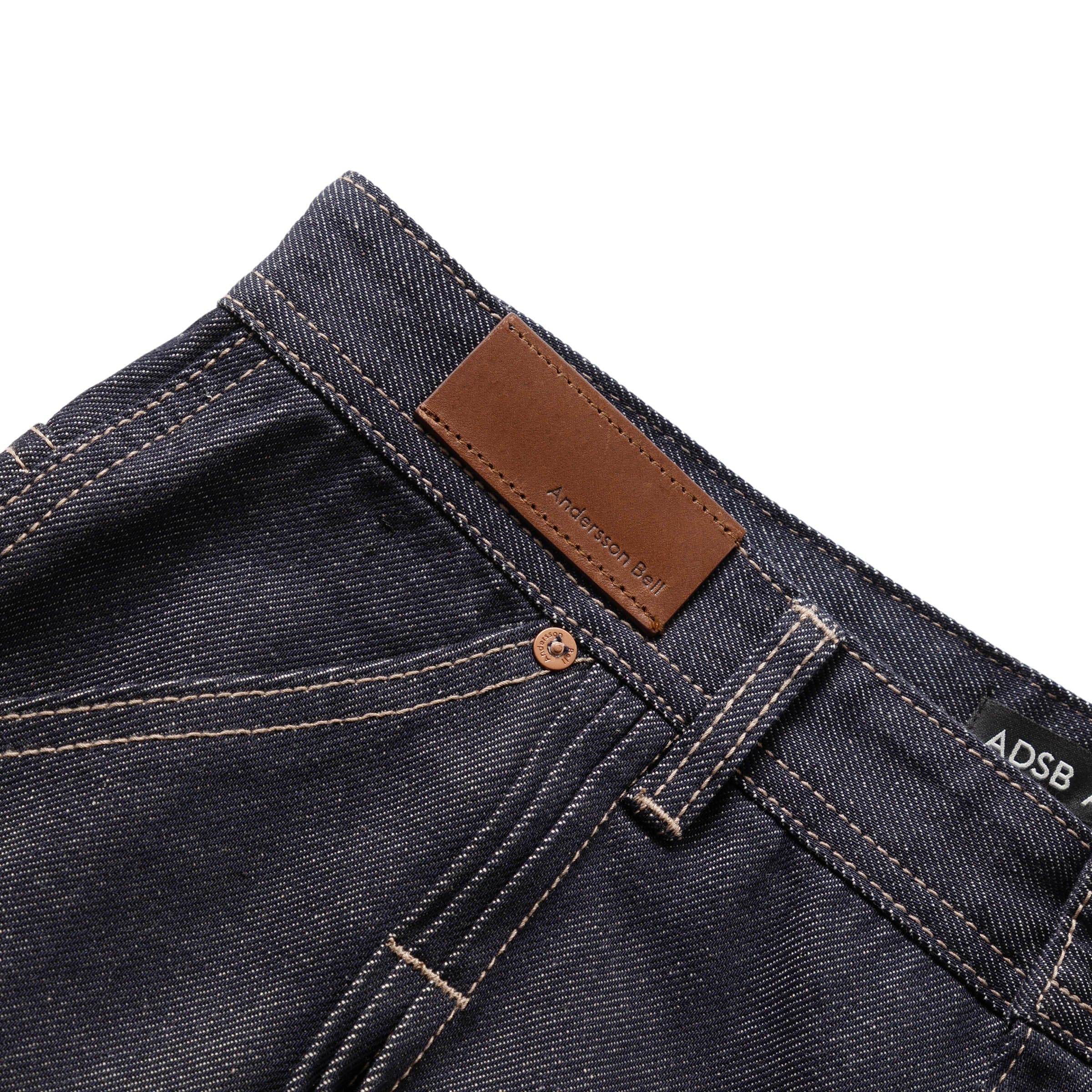 PATCHWORK WAVE TUCK WIDE LEG JEANS、mySite、zt4zffjzw