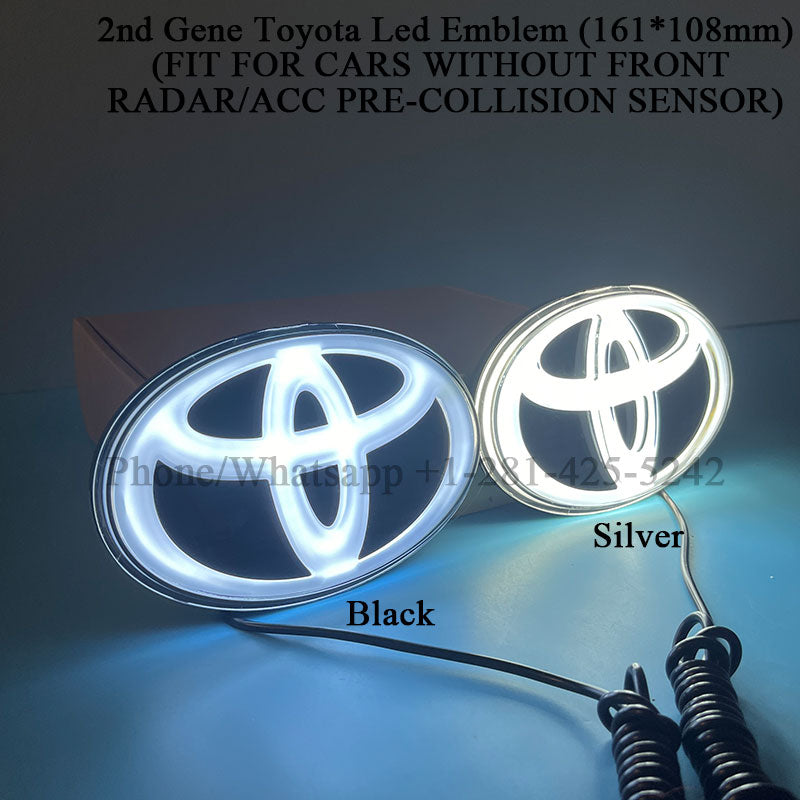 2nd Generation/3rd Generation Toyota Led Emblem (160*110mm)、mySite、nflplayoffbracketp