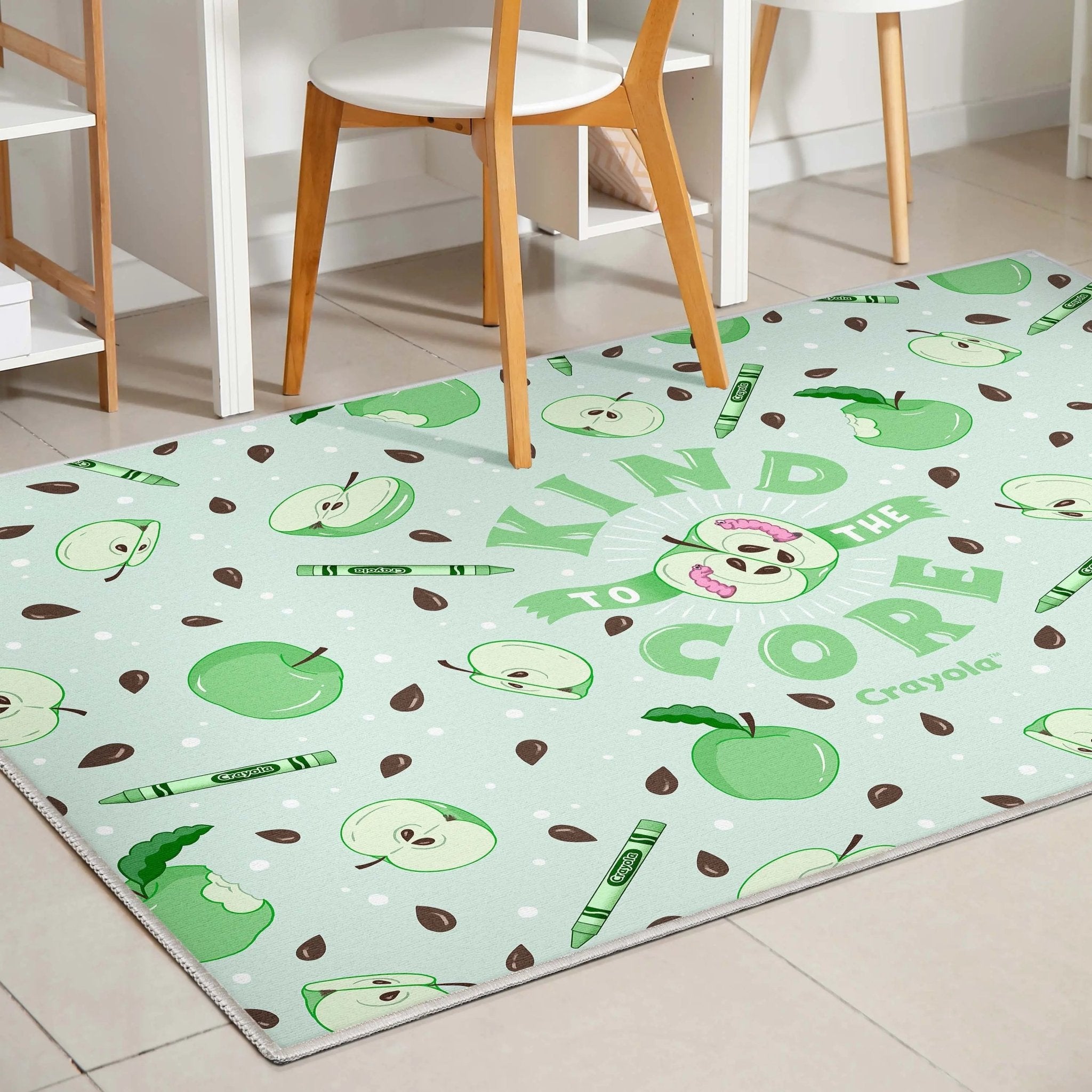 Crayola Kind to the Core Green Area Rug By Well Woven、mySite、gigharbornorthrealestate