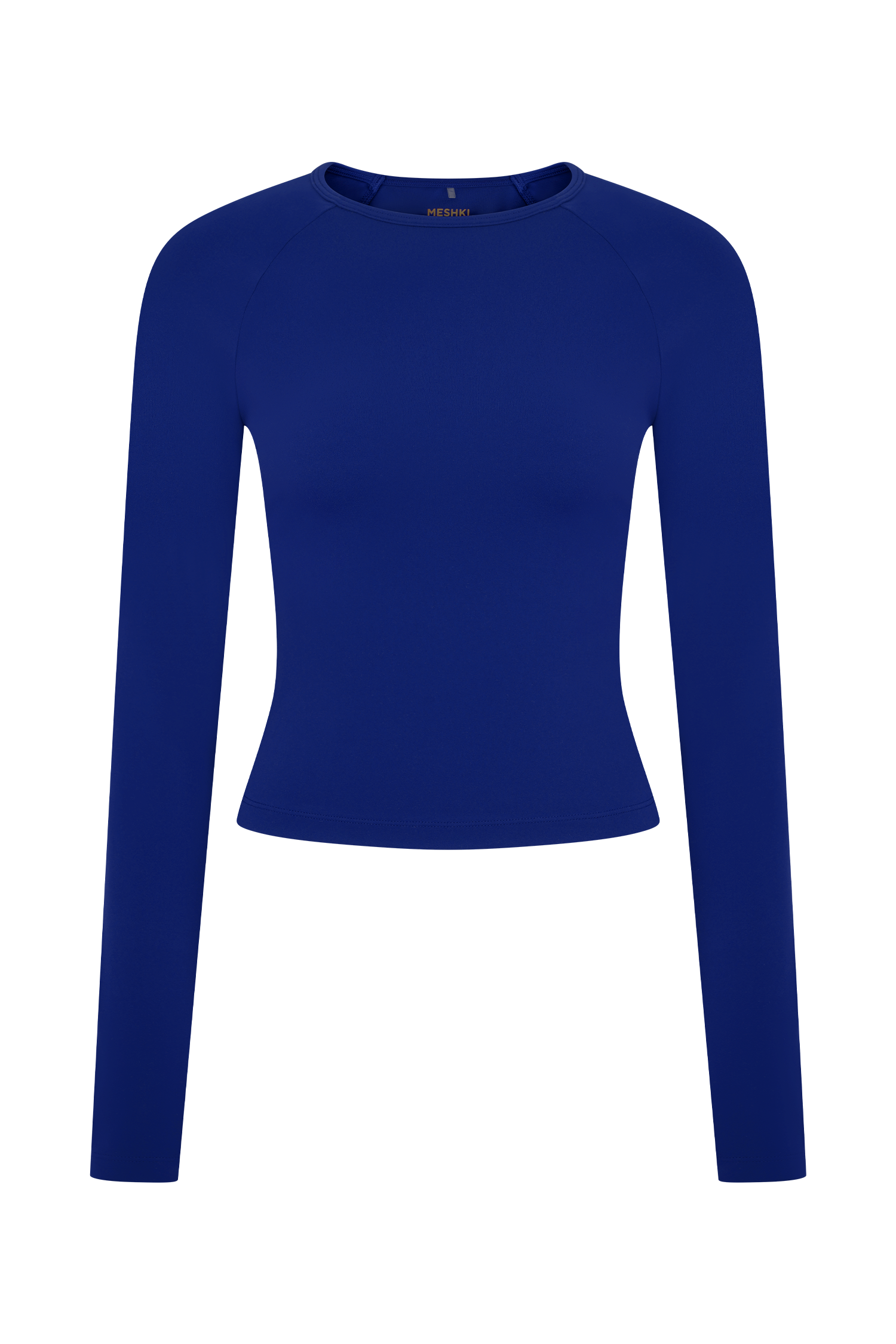 Eliana Long Sleeve Active Top - Cobalt、mySite、solidvoid