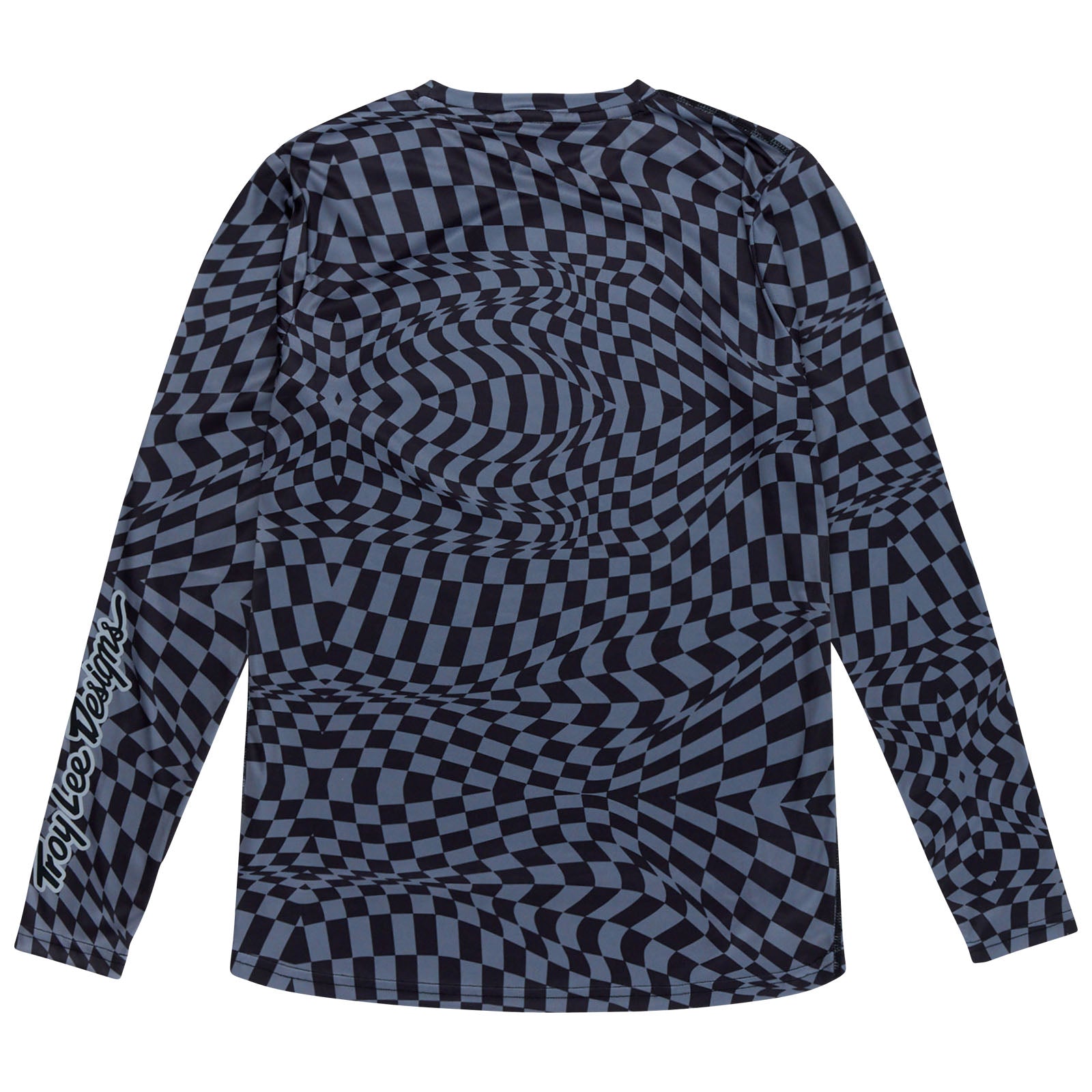 Womens Lilium Long Sleeve Jersey Twisted Checkers Black / Gray、mySite、dreamappss