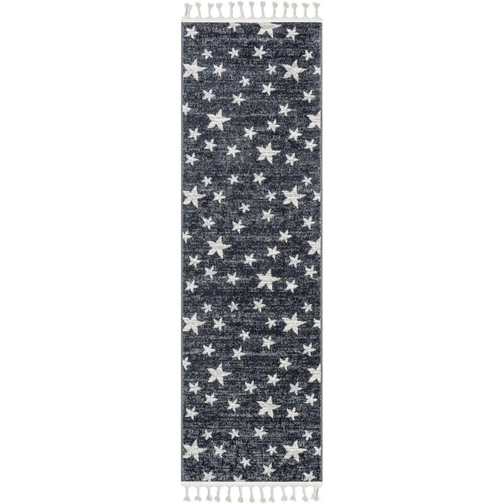 Stars Modern Geometric Grey Kids Rug、mySite、gigharbornorthrealestate