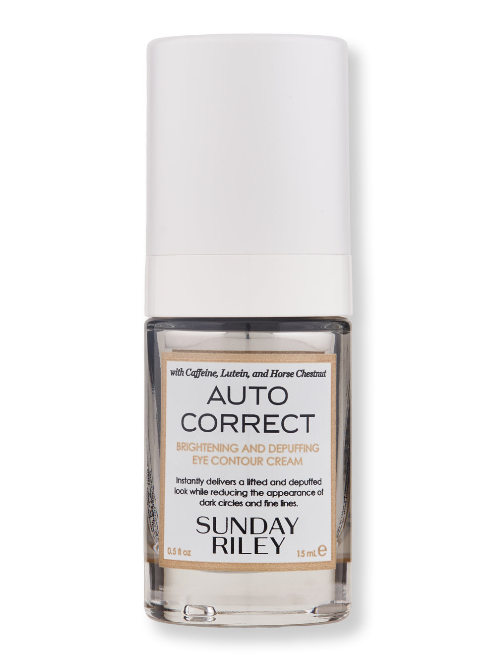 Sunday Riley Auto Correct Brightening and Depuffing Eye Contour Cream、mySite、gigharbornorthrealestate