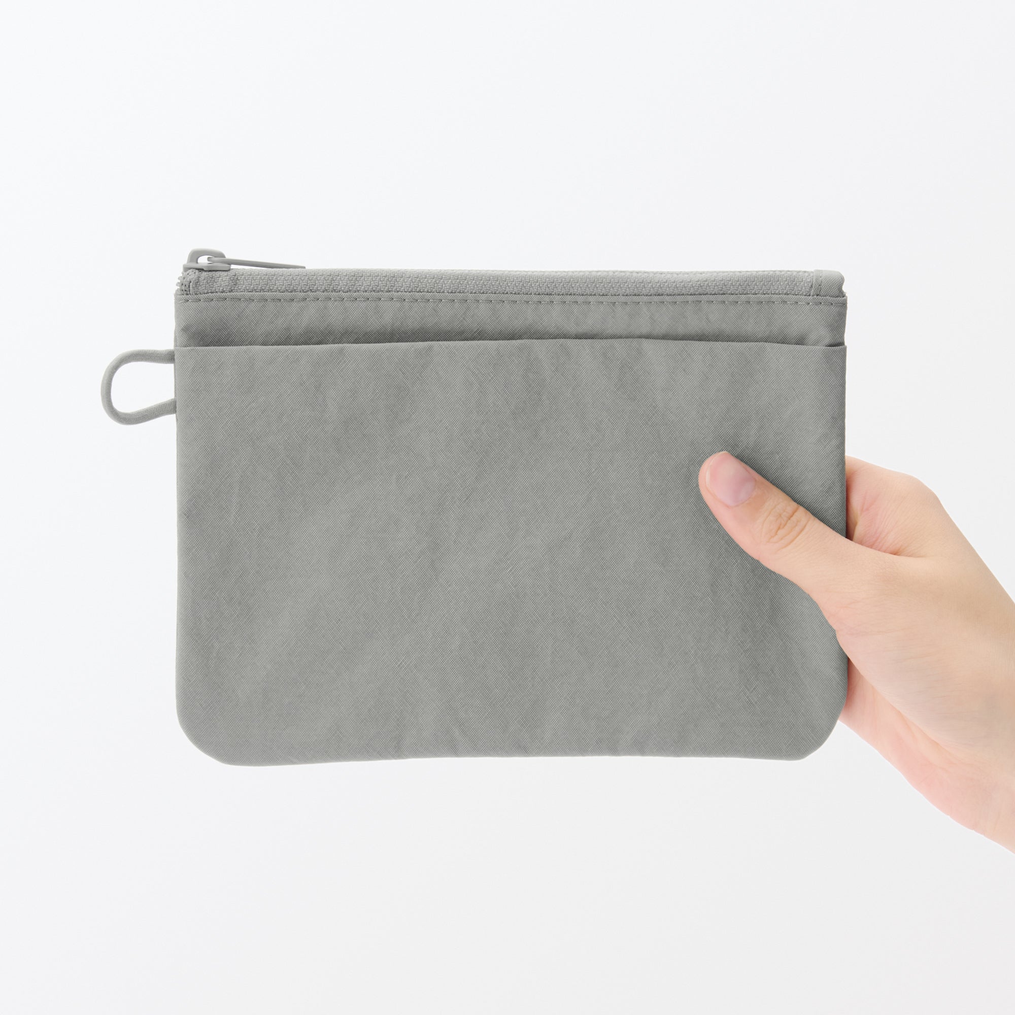  Wrinkled Nylon Flat Pouch - Medium、mySite、sugarbowlscore