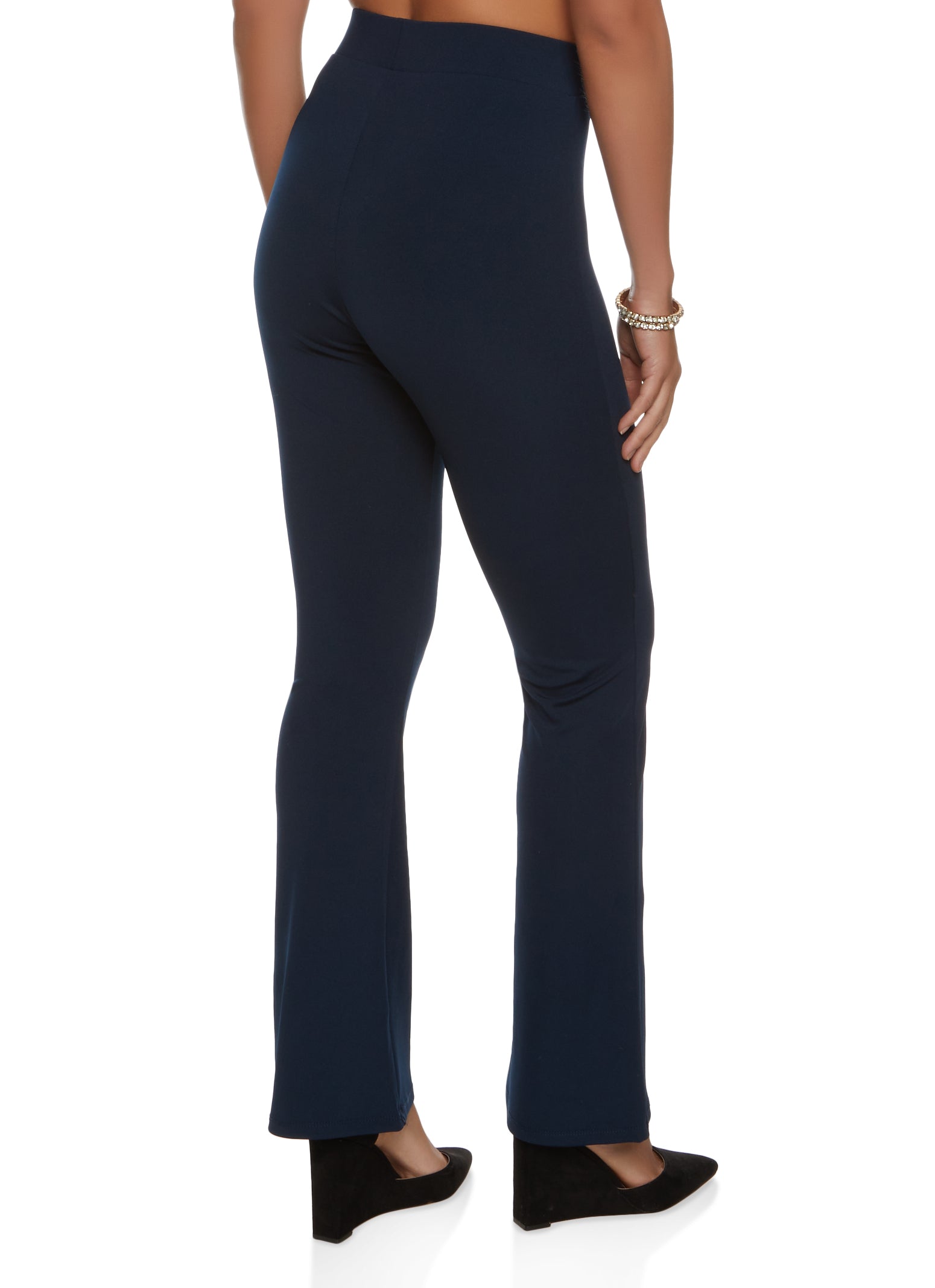 Pull On Flared Dress Pants、mySite、camillekostekn