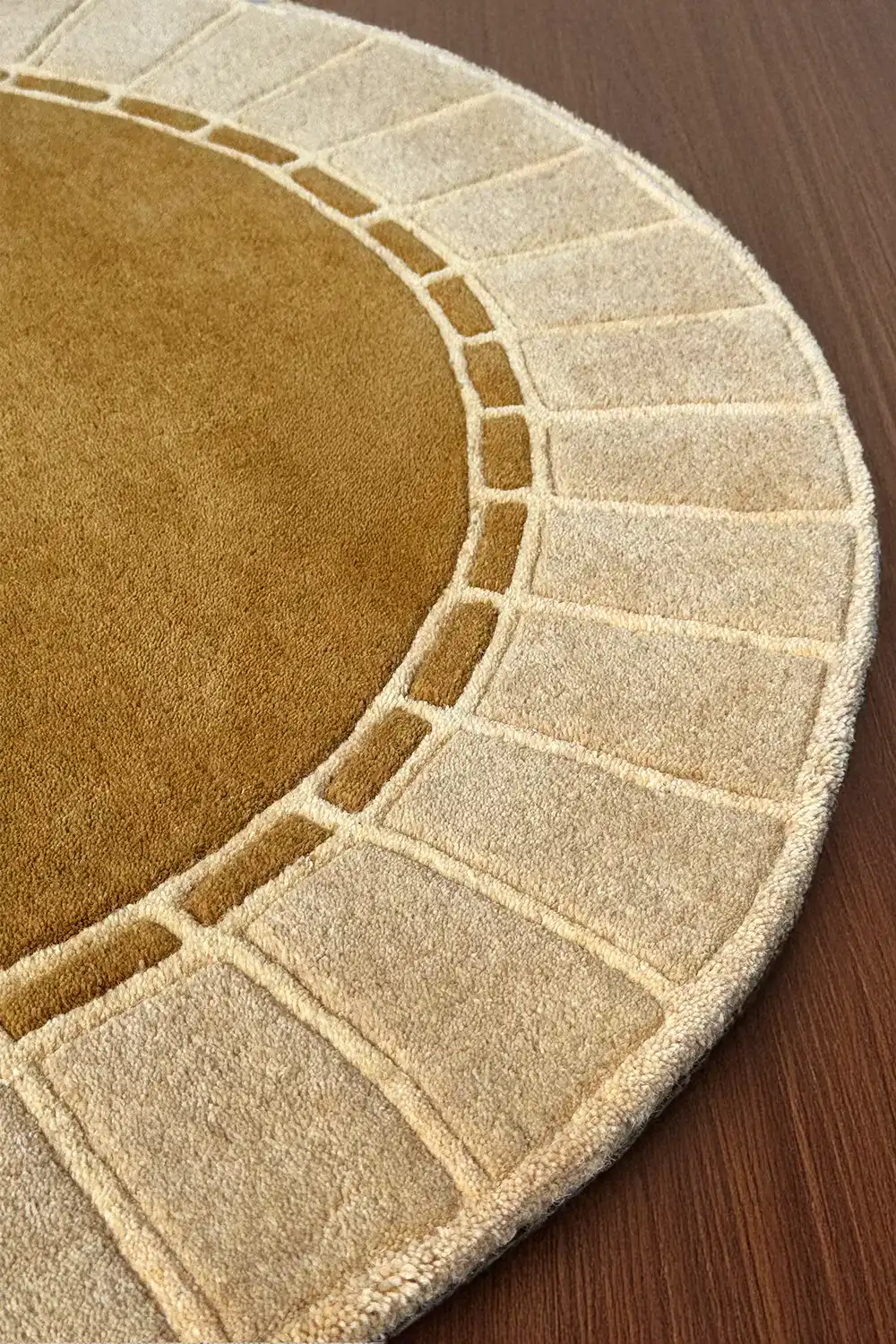 Portico Gold Arch Hand Tufted Wool Rug、mySite、gigharbornorthrealestate