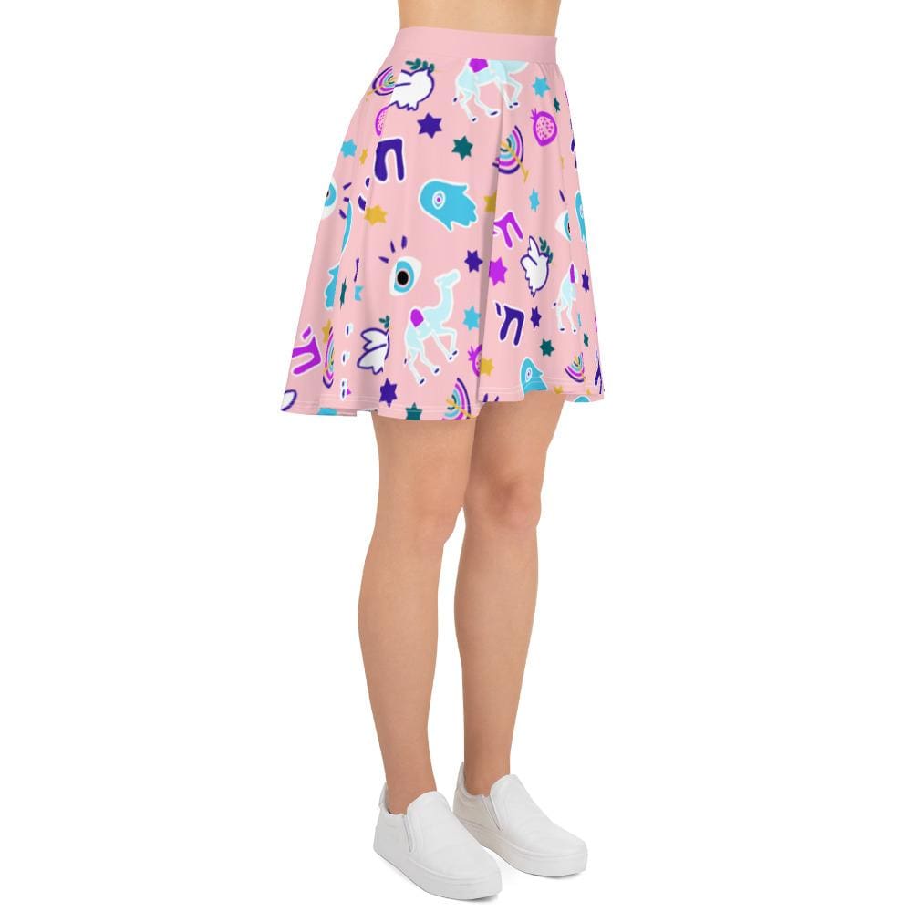 Jewish Life Skater Skirt - (Sizes XS - 3XL)、mySite、topwebapps