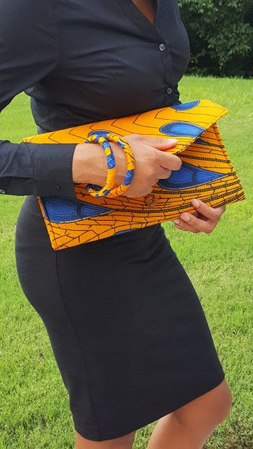 Dupsie's Peacock African Print Clutch Purse-DPH3816CL、mySite、solidvoid