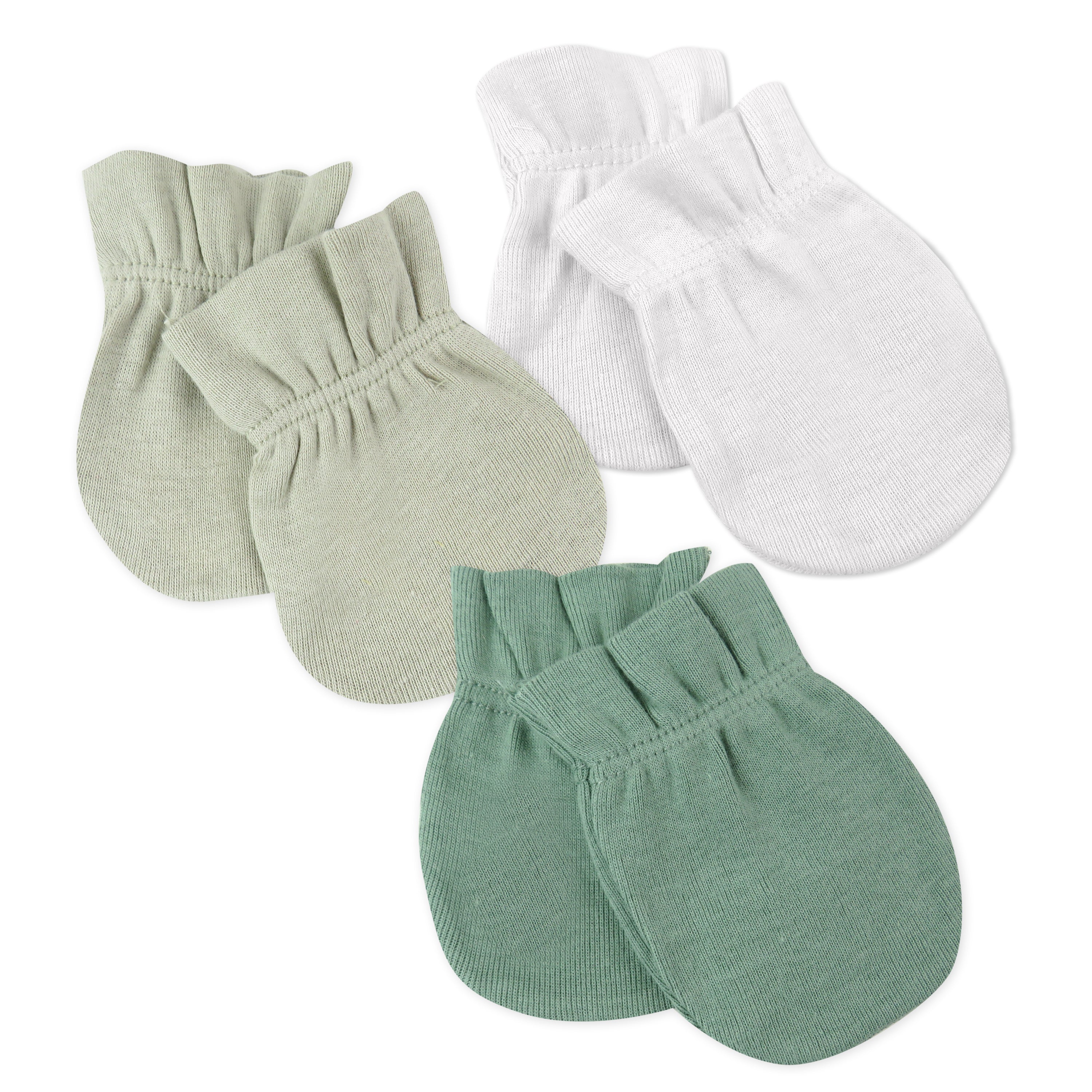  3-Pack Organic Cotton Mitts、mySite、layawaytickets