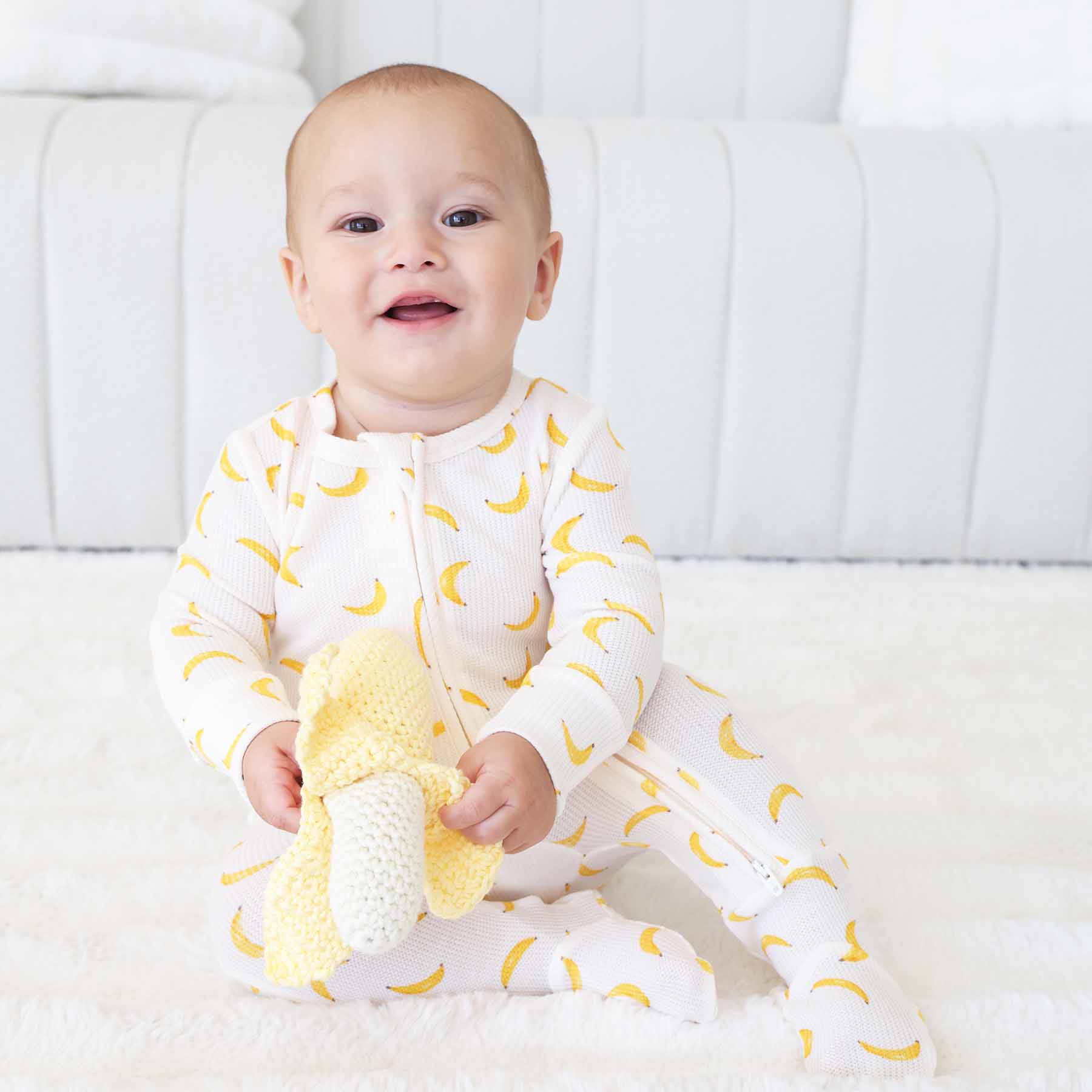  Go Bananas Bamboo Waffle Zipper Footie、mySite、layawaytickets