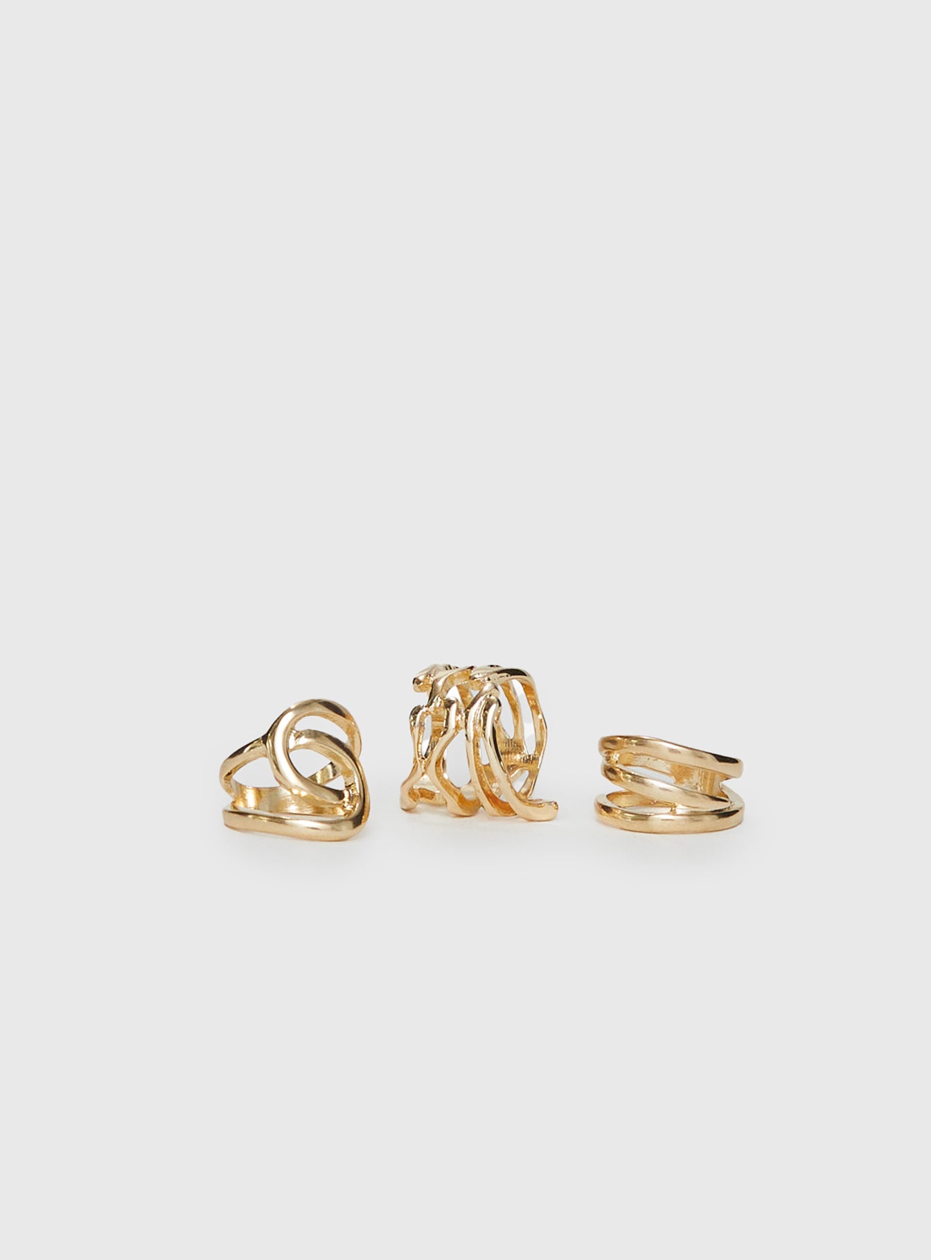 Maddalyn Ring Pack Gold、mySite、solidvoid