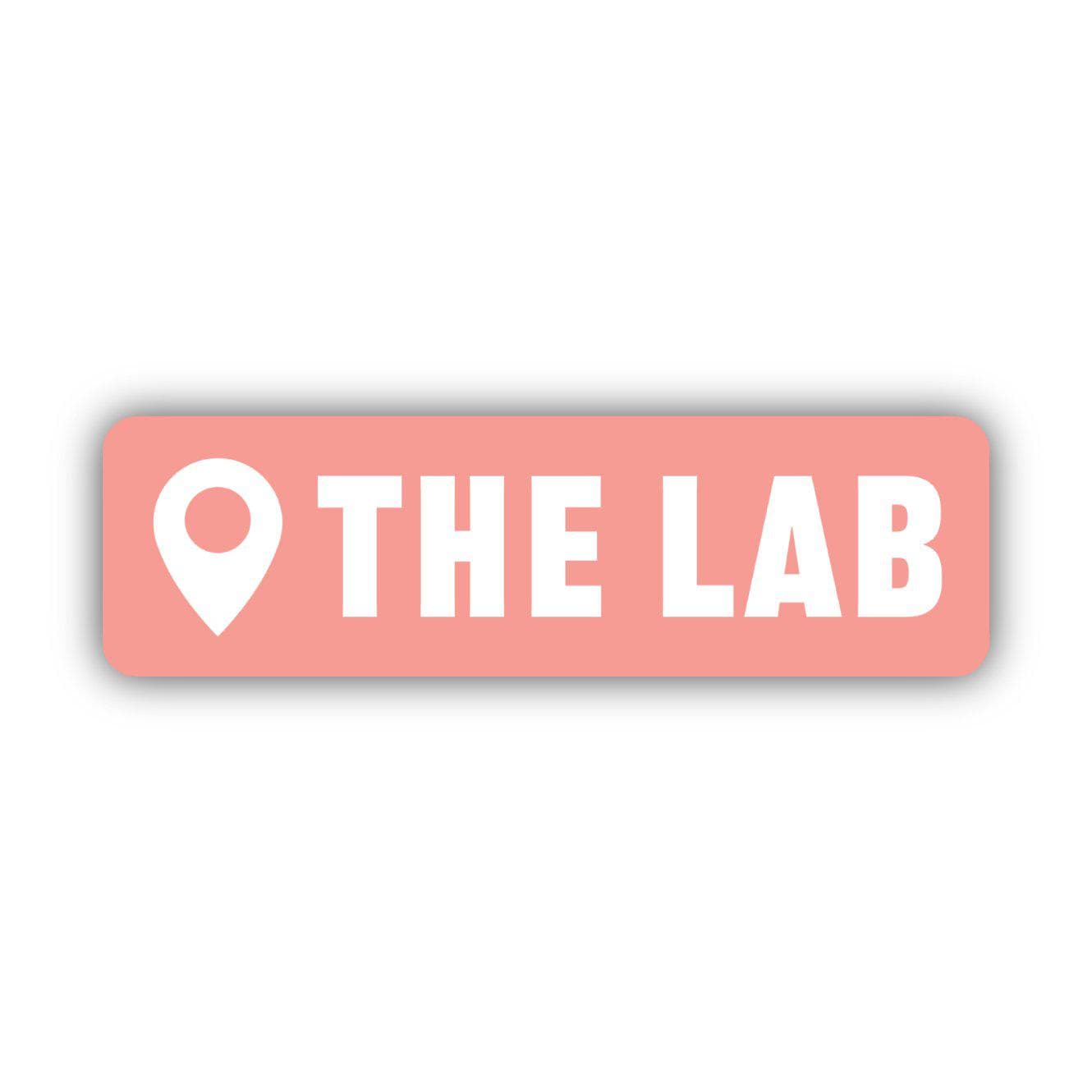  In The Lab Pink Sticker、mySite、elrpsem3k