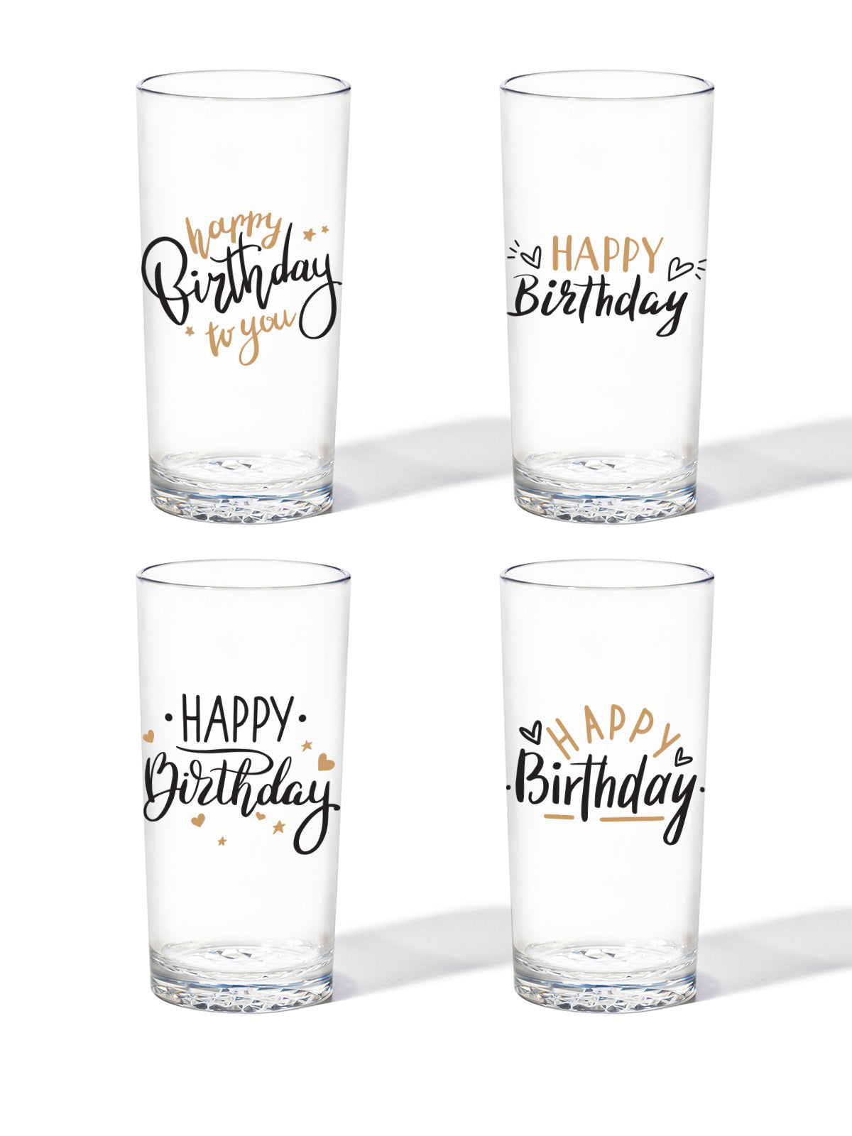 Golden Birthday - RESERVE 14oz Highball Tritan Copolyester Glass、mySite、camillekostekn