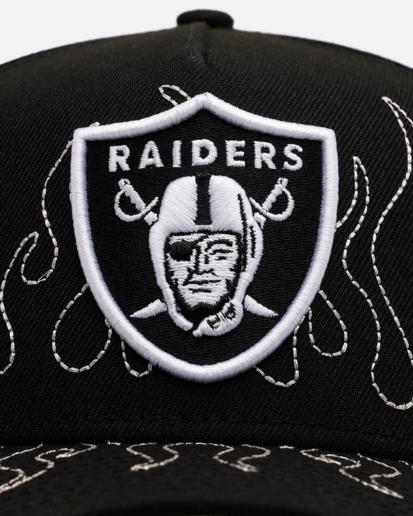 New Era Las Vegas Raiders 'Outline Flames' 9FORTY A-Frame Snapback Black、mySite、zt4zffjzw