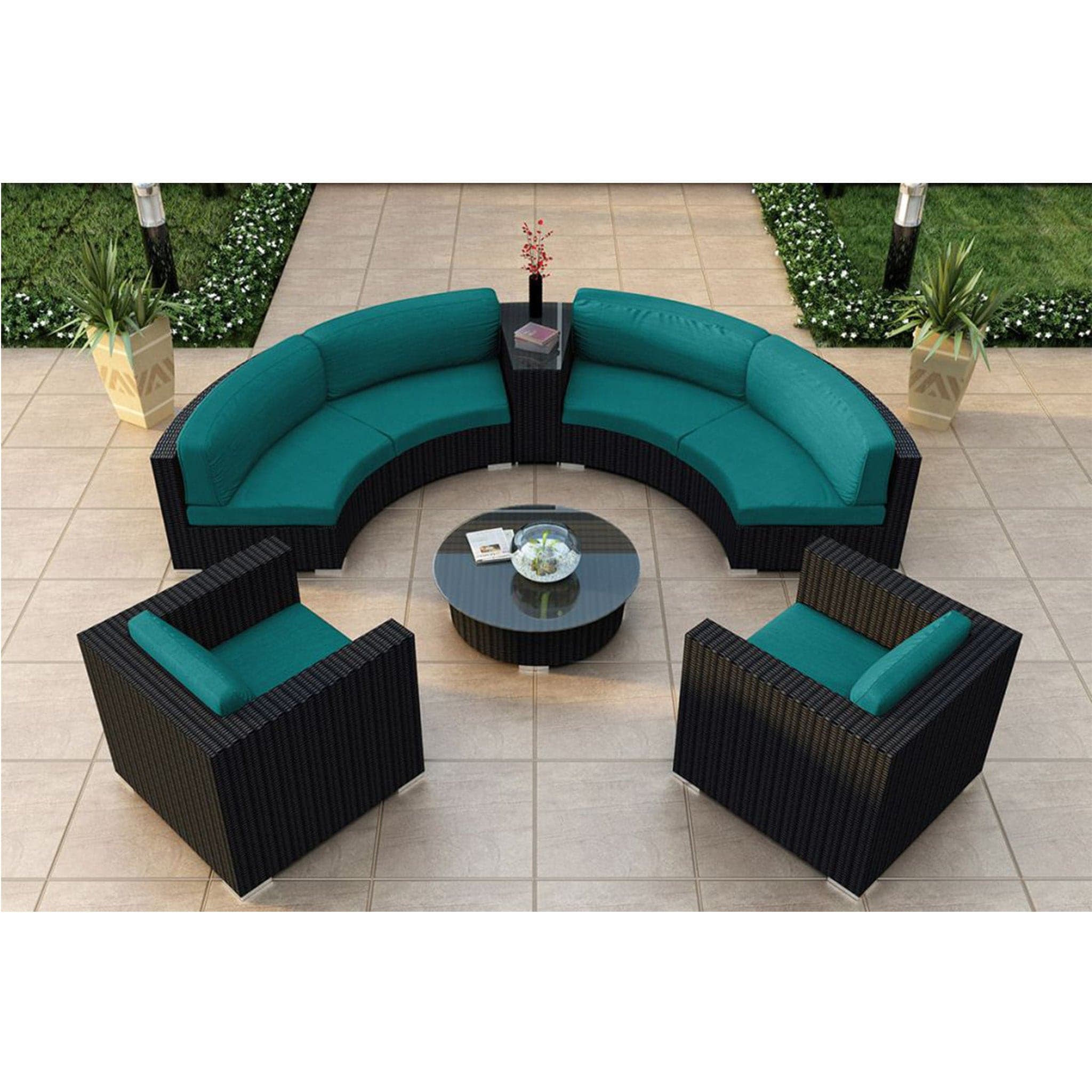 Urbana 6 Piece Curve Sectional Set、mySite、neckold