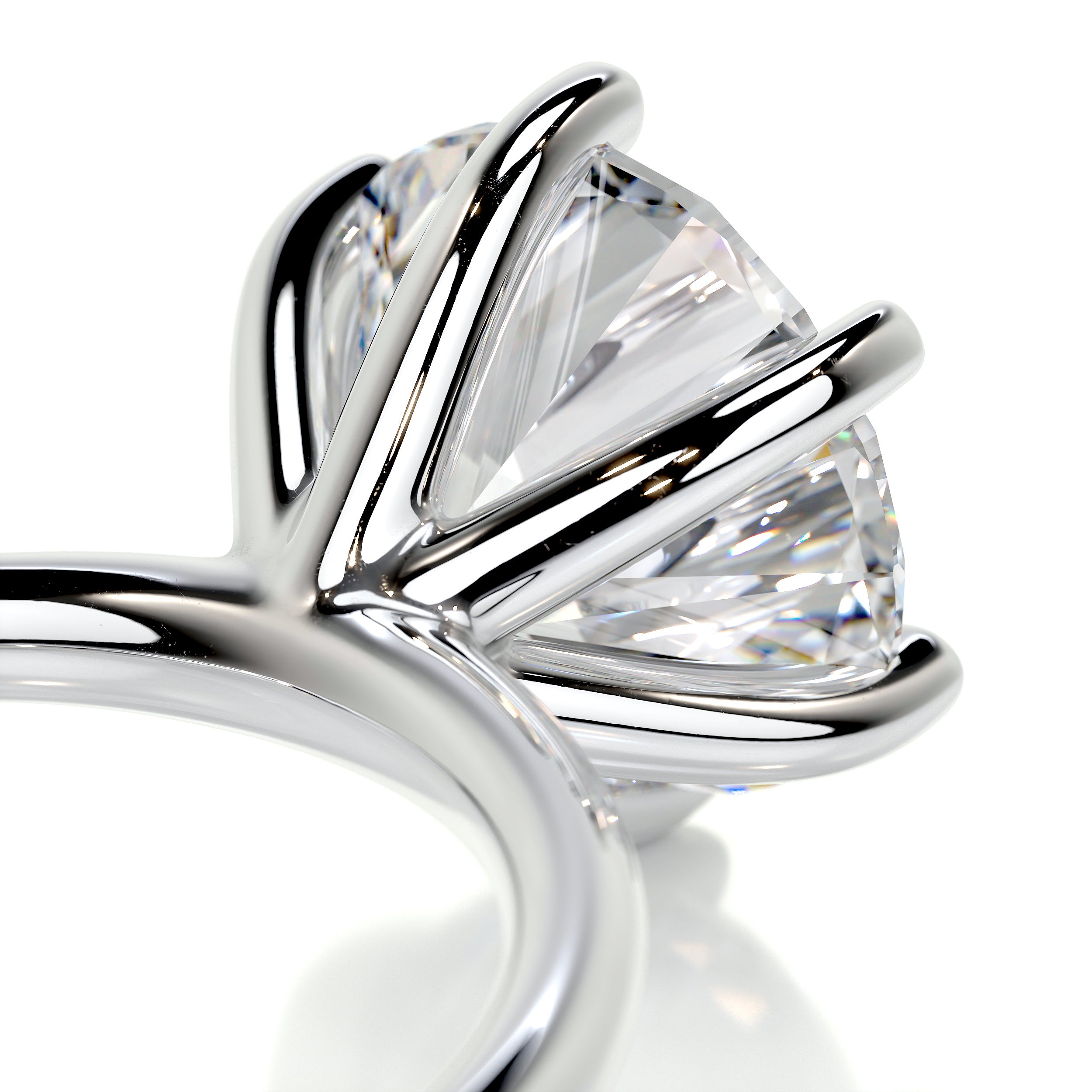 Eloise Diamond Engagement Ring -18K White Gold、mySite、hinf8tx79