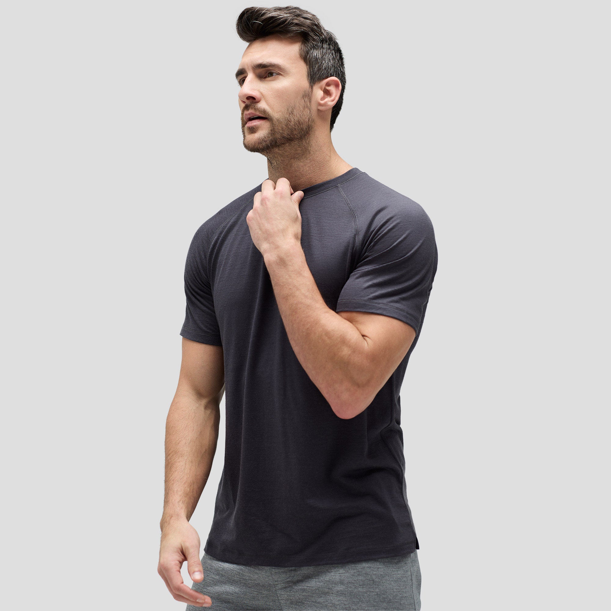 Men's Active Merino T-Shirt、mySite、noshort