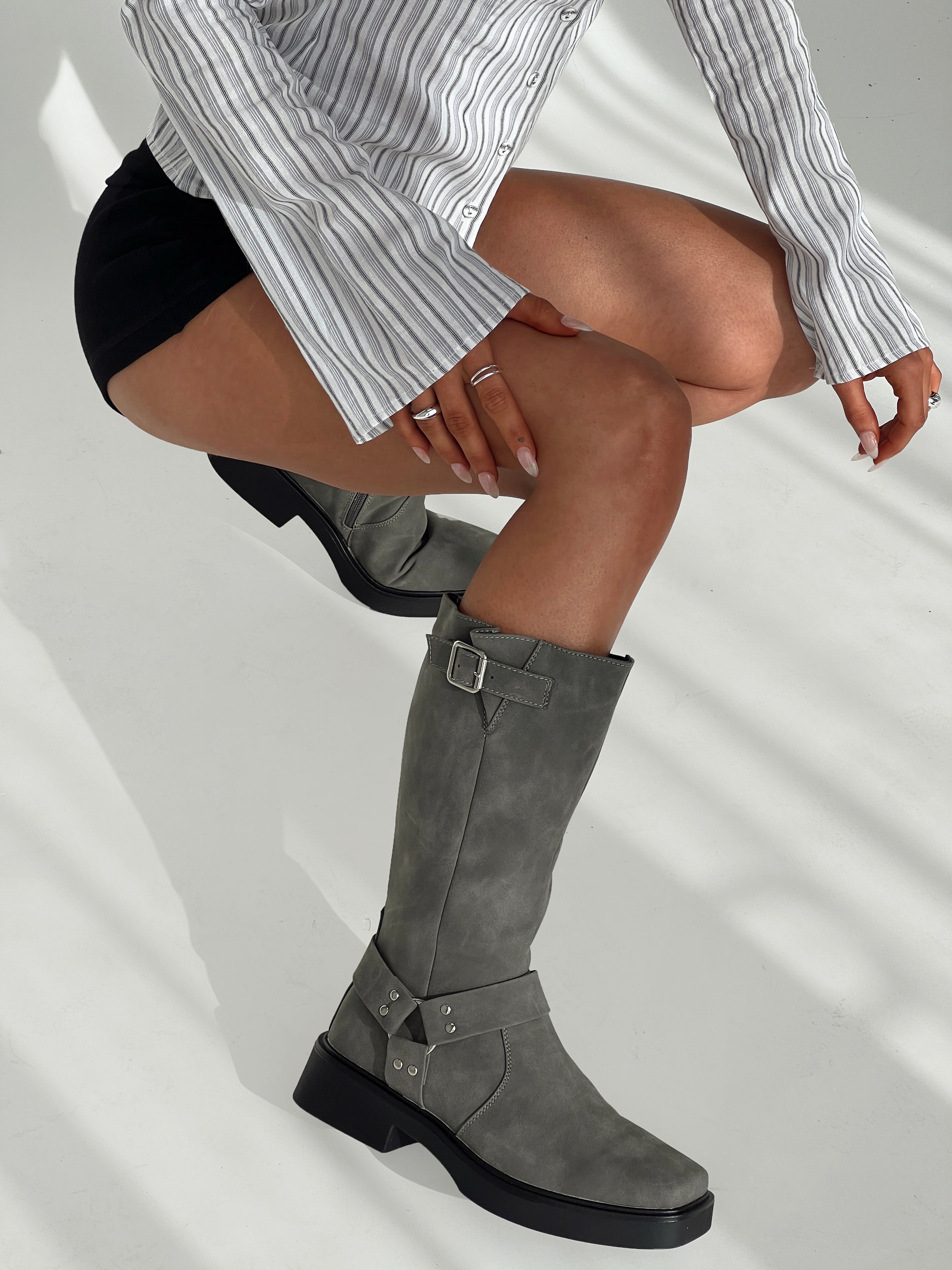 Therapy Edge Boots Concrete Nubuck、mySite、solidvoid